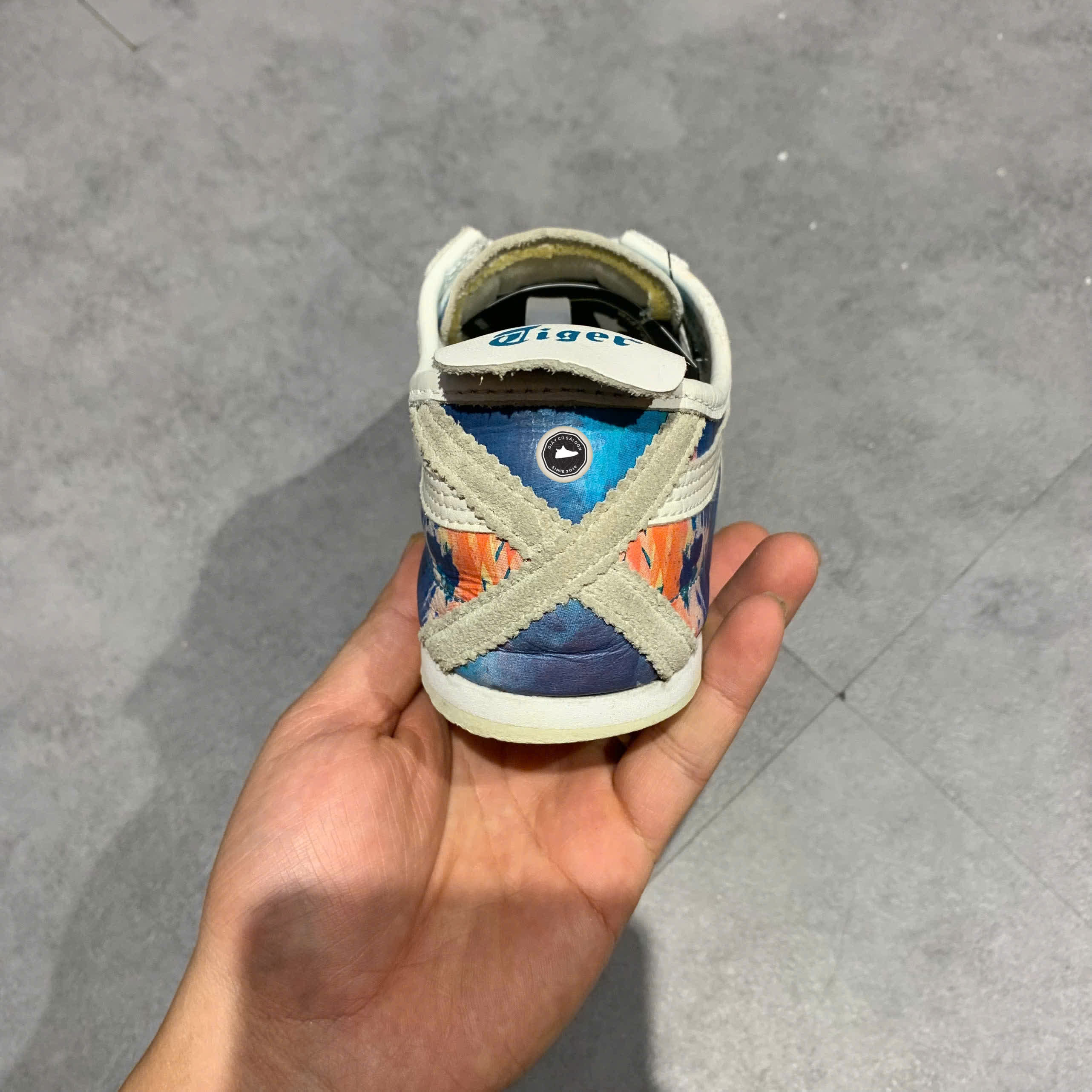 Onitsuka Tiger Mexico 66 'Blue' D674L SIZE 38 GIÀY 2HAND CHÍNH HÃNG PVN20676