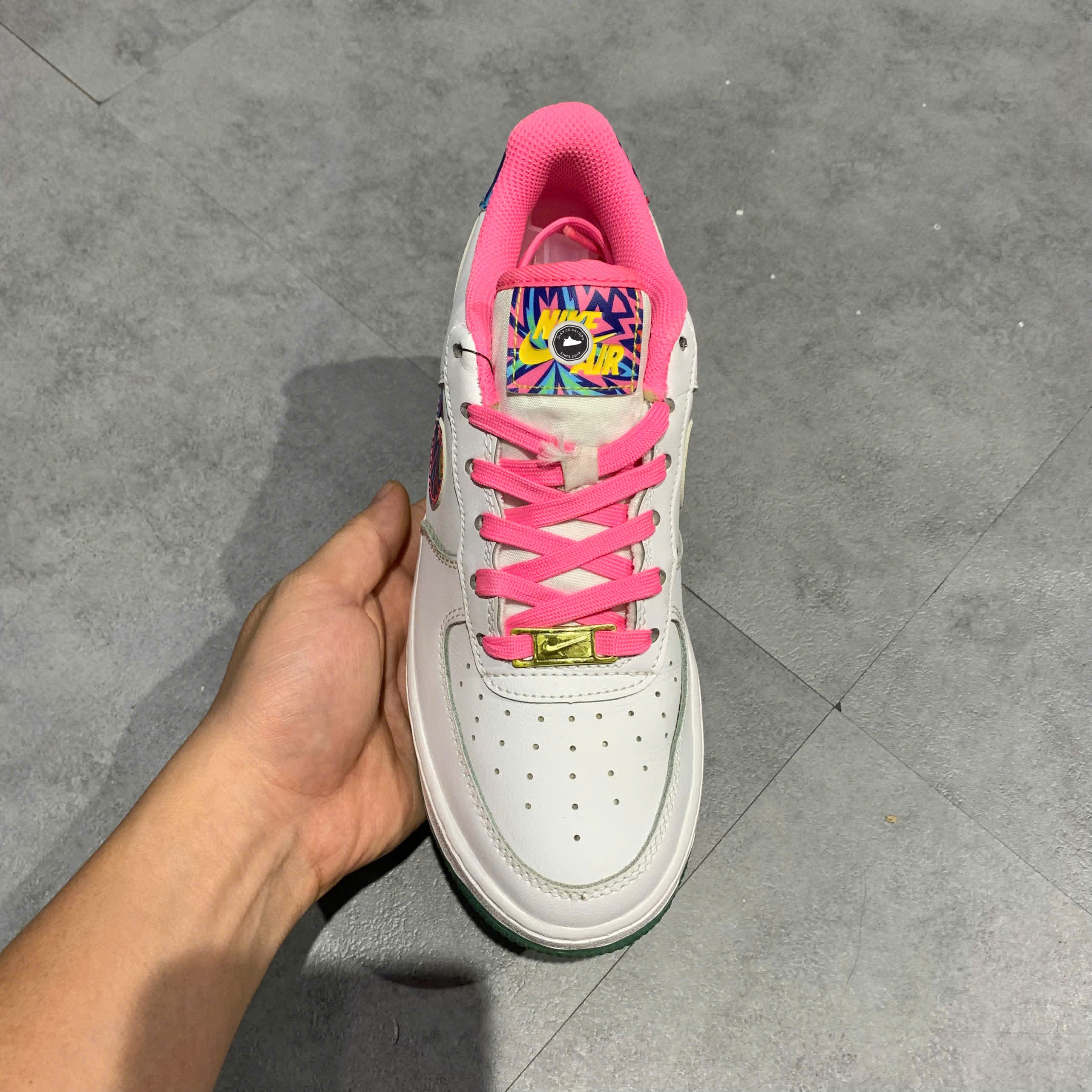 NIKE AIR FORCE 1 LOW '07 ALL-STAR (2023) (GS) DZ4883 100 SIZE 36 GIÀY 2HAND CHÍNH HÃNG PVN20707