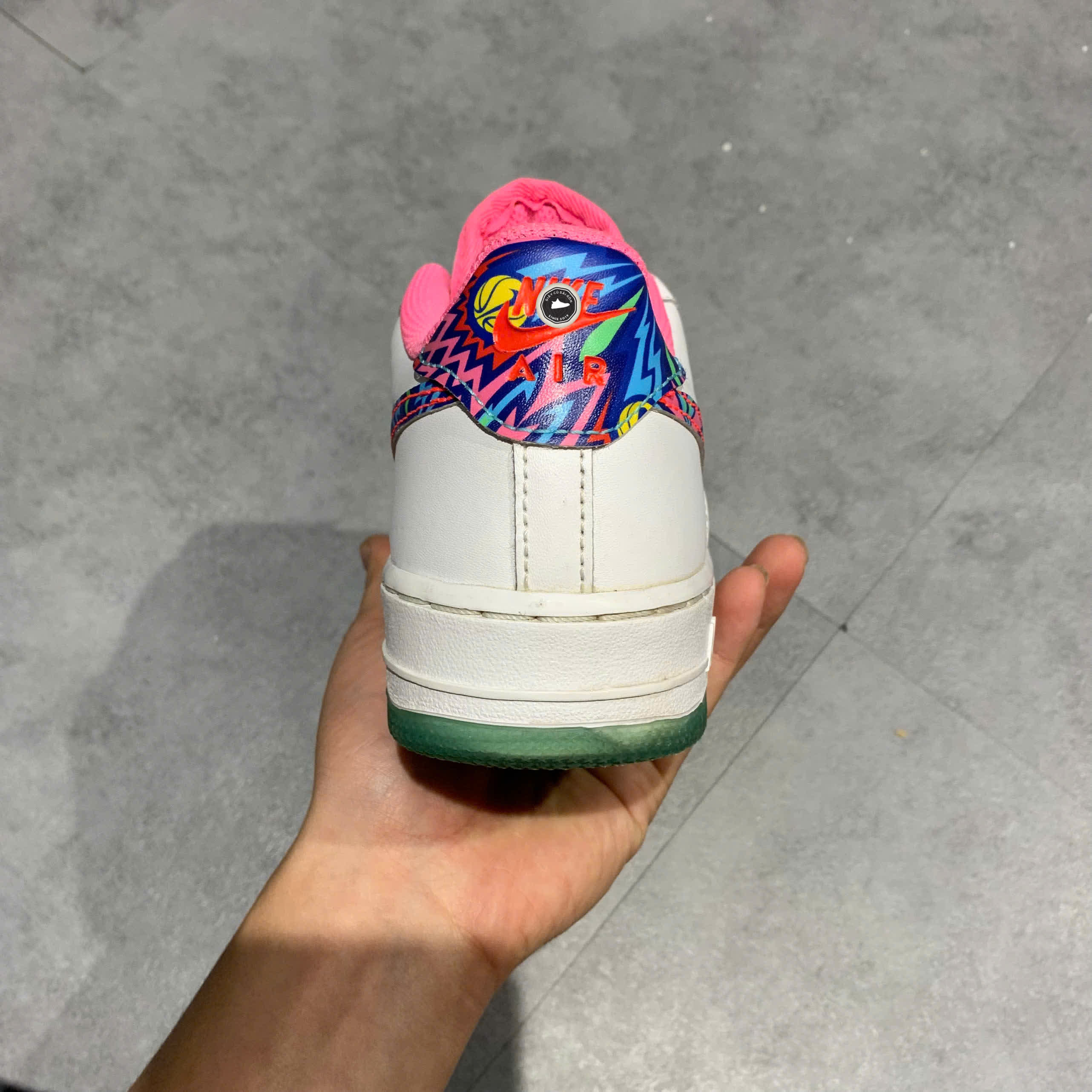 NIKE AIR FORCE 1 LOW '07 ALL-STAR (2023) (GS) DZ4883 100 SIZE 36 GIÀY 2HAND CHÍNH HÃNG PVN20707