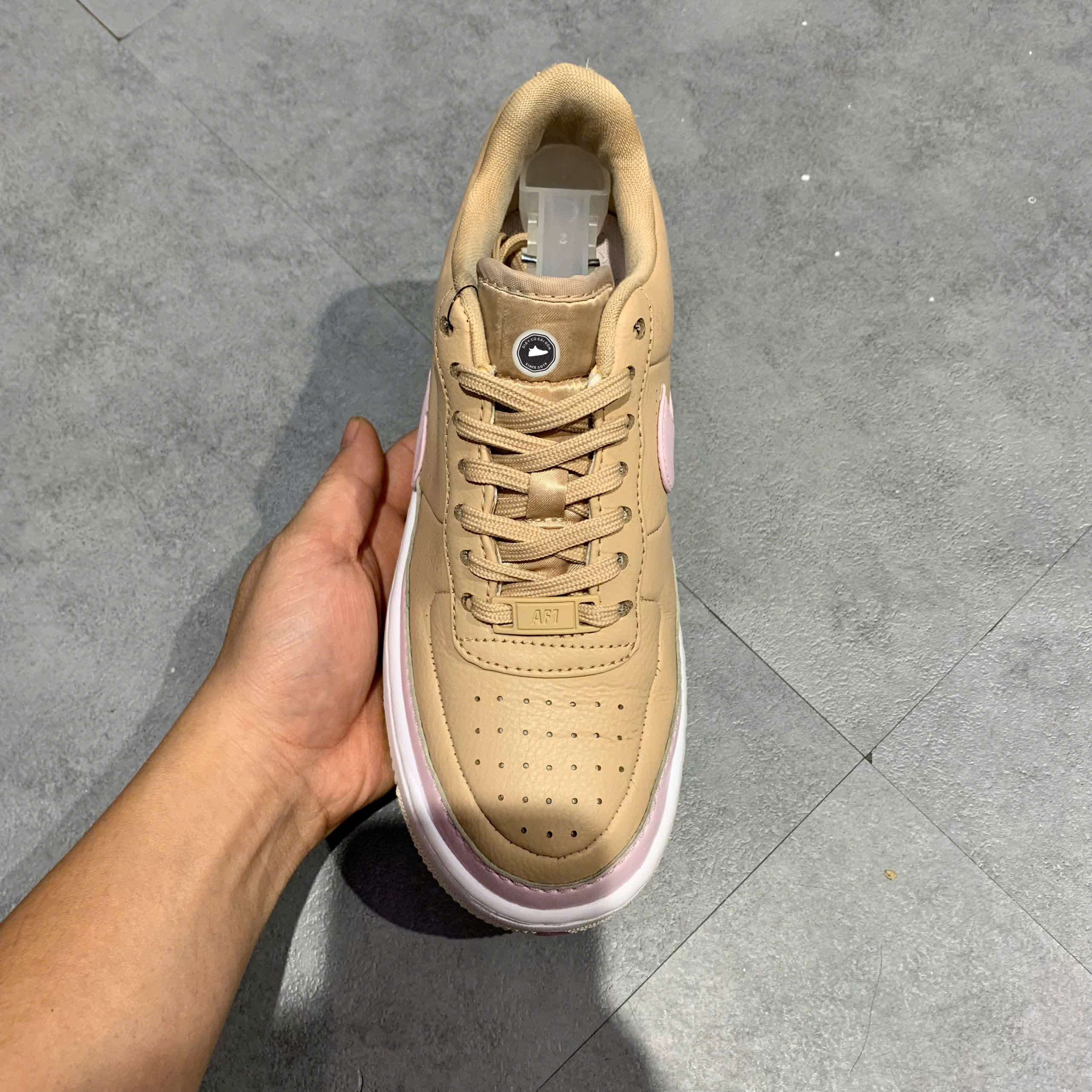 Nike Air Force 1 Jester XX 'Bio Beige Pink' AO1220-202 SIZE 36.5 GIÀY 2HAND CHÍNH HÃNG PVN20733