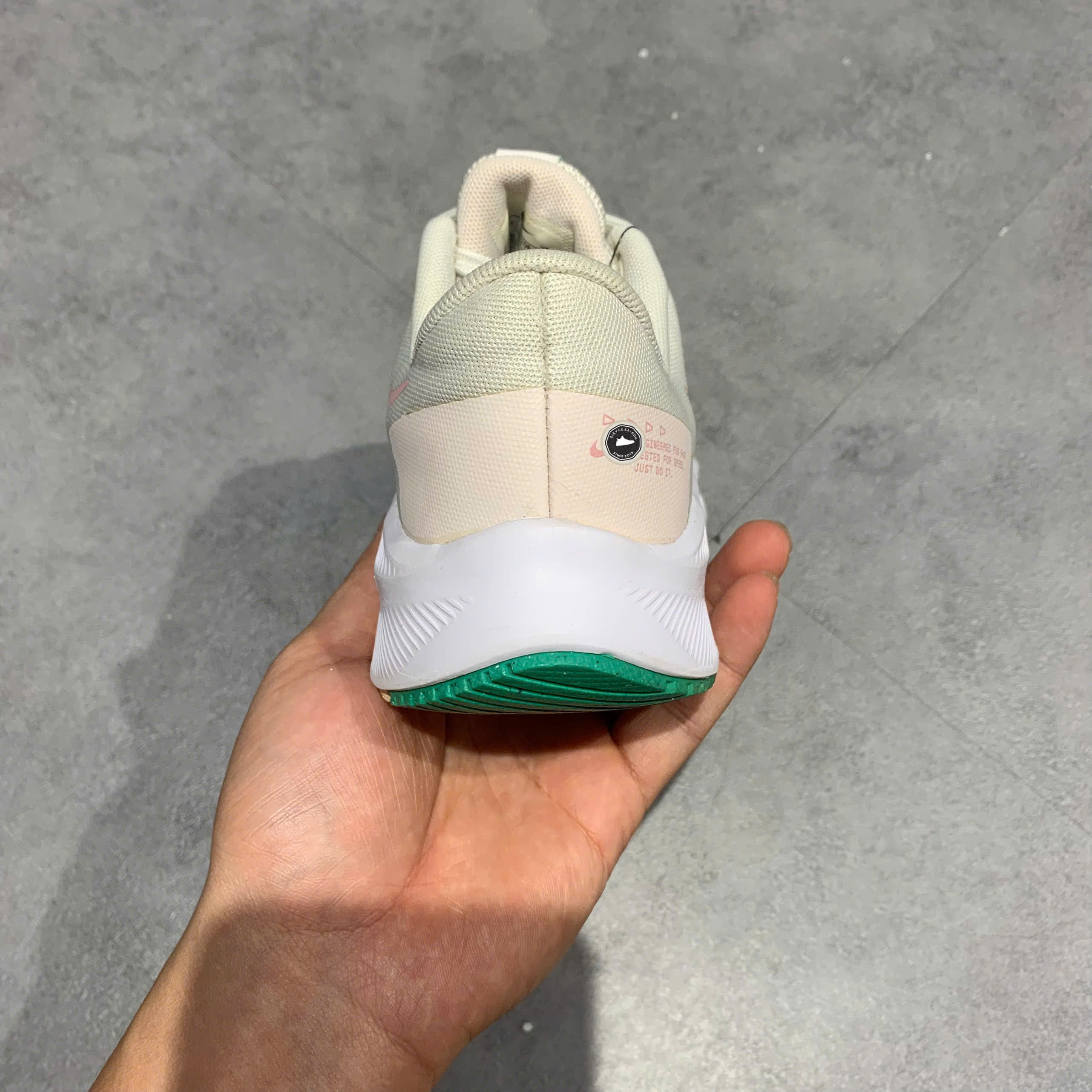 NIKE QUEST 4 'WHITE PINK' DA1106 105 SIZE 36.5 GIÀY 2HAND CHÍNH HÃNG PVN20879