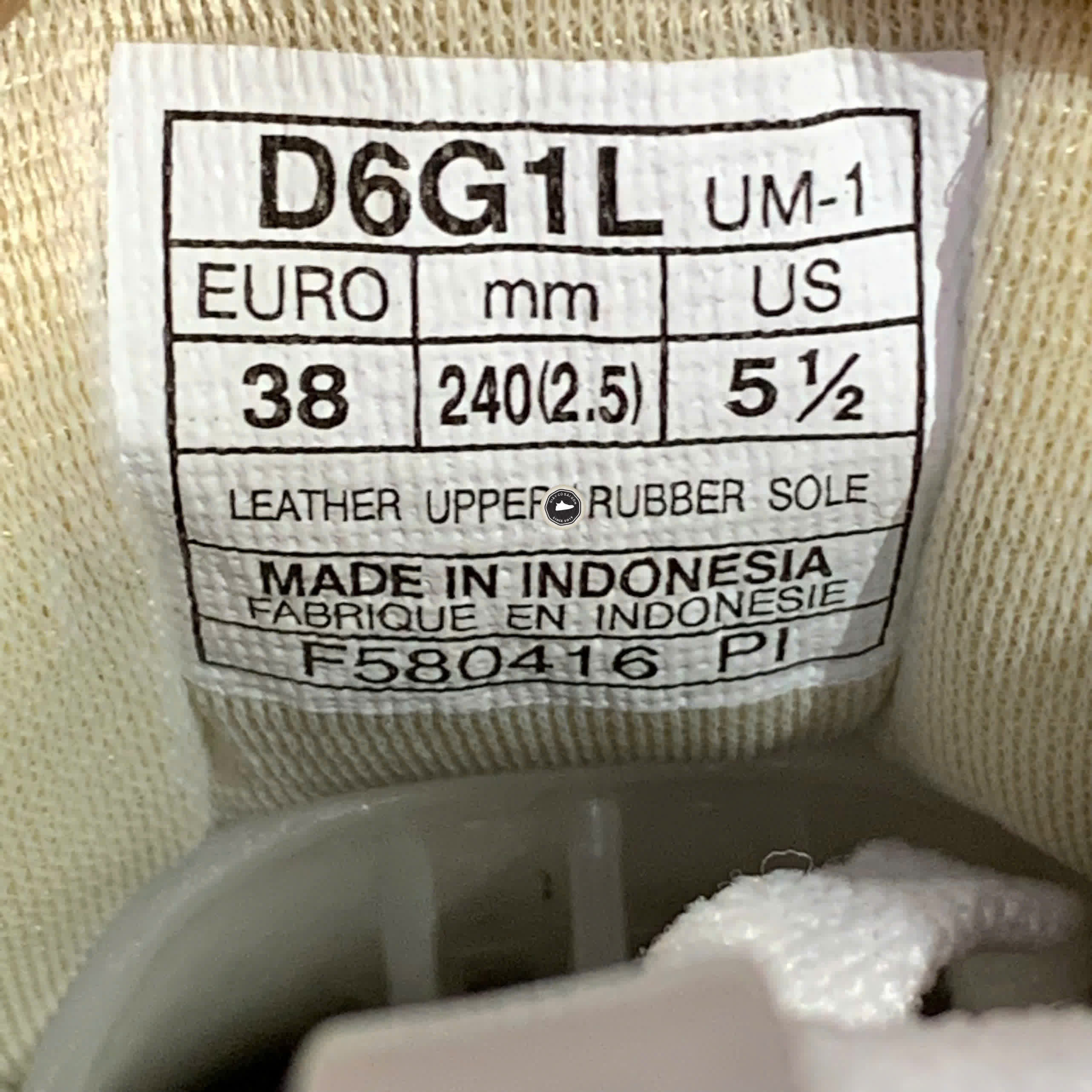 ONITSUKA TIGER MEXICO 66 'GOLD' D6G1L-9494 SIZE 38 GIÀY 2HAND CHÍNH HÃNG PVN20664