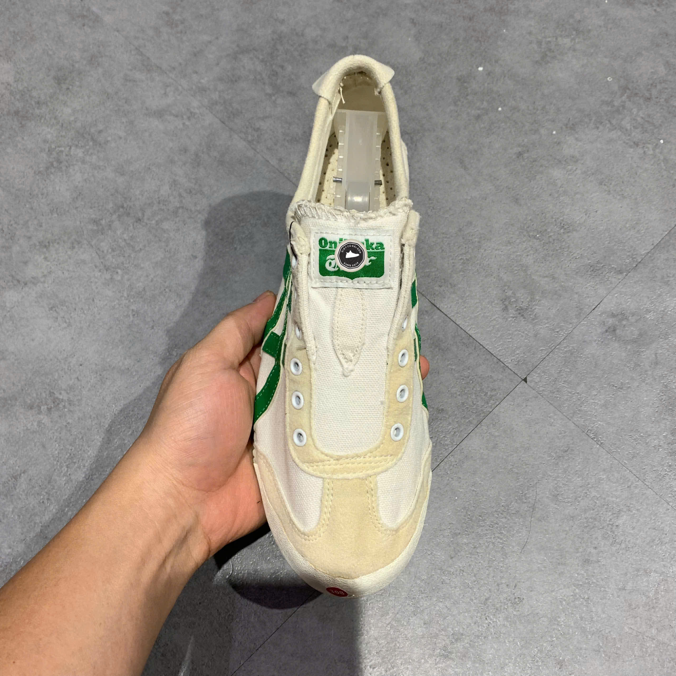 Onitsuka Tiger Mexico 66 Slip-On D342Q SIZE 38 GIÀY 2HAND CHÍNH HÃNG PVN20666