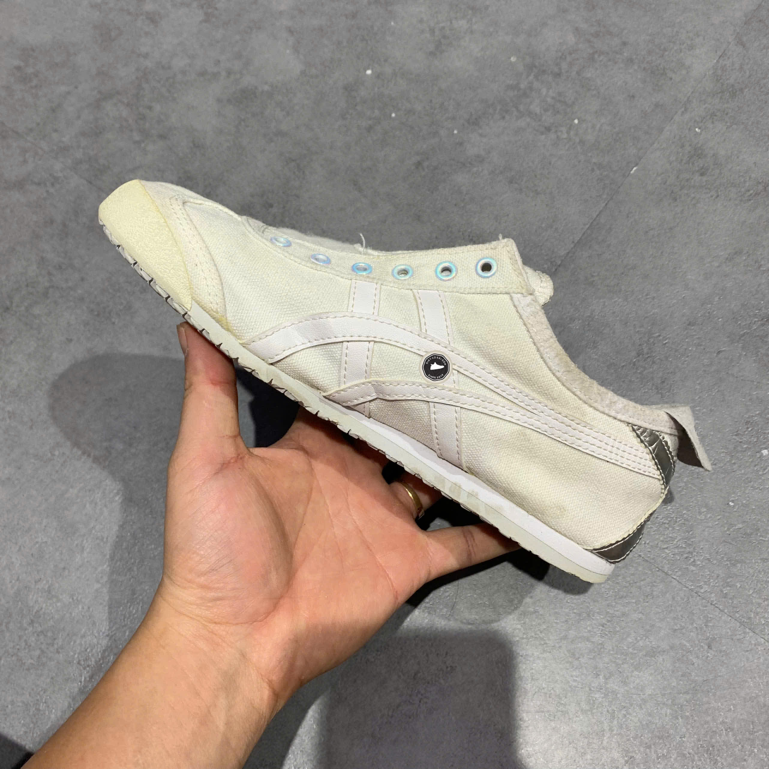 ONITSUKA TIGER DELEGATION EX 1183A501 SIZE 37.5 GIÀY 2HAND CHÍNH HÃNG PVN20670