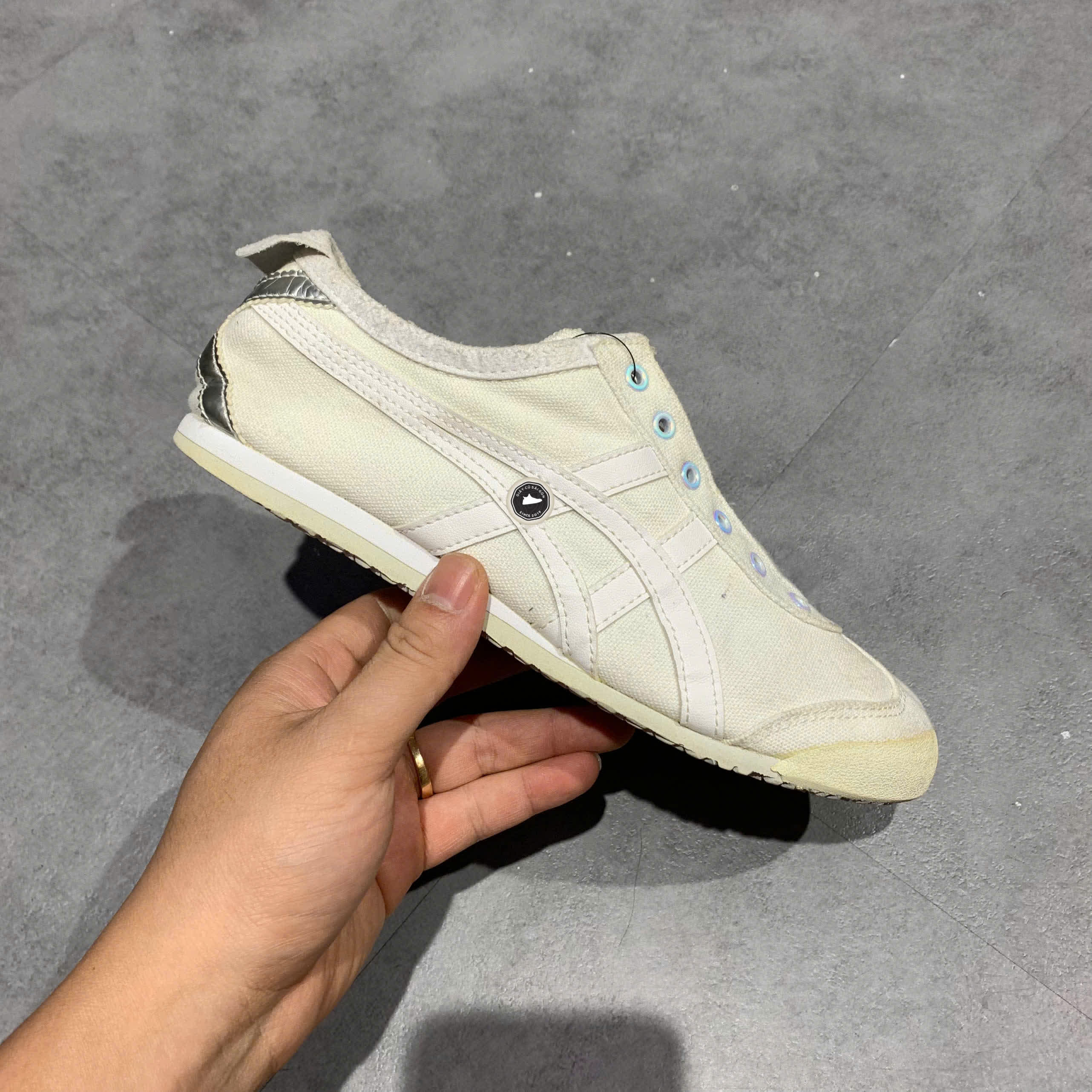 ONITSUKA TIGER DELEGATION EX 1183A501 SIZE 37.5 GIÀY 2HAND CHÍNH HÃNG PVN20670