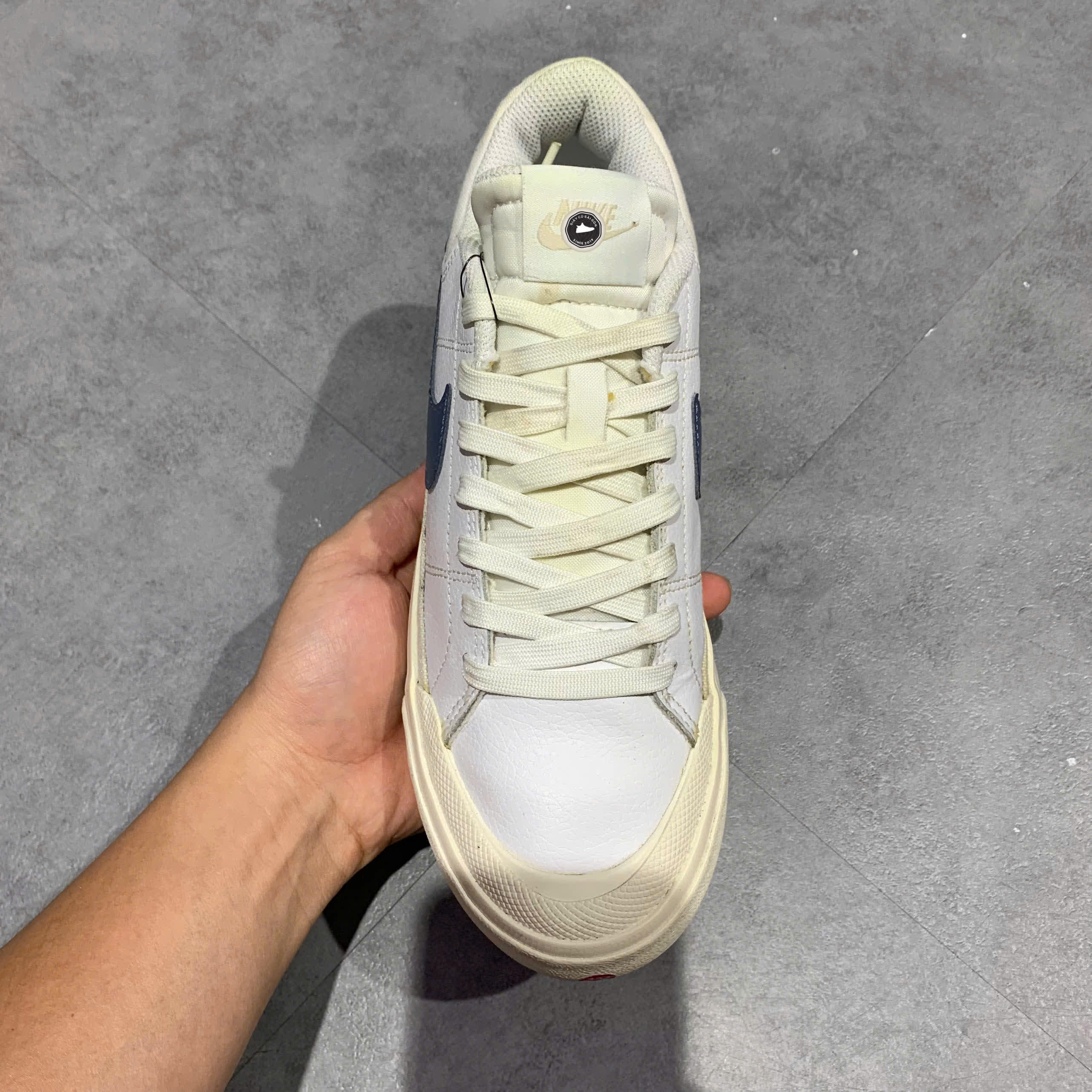 NIKE COURT LEGACY LIFT DM7590 104 SIZE 38 GIÀY 2HAND CHÍNH HÃNG PVN20961