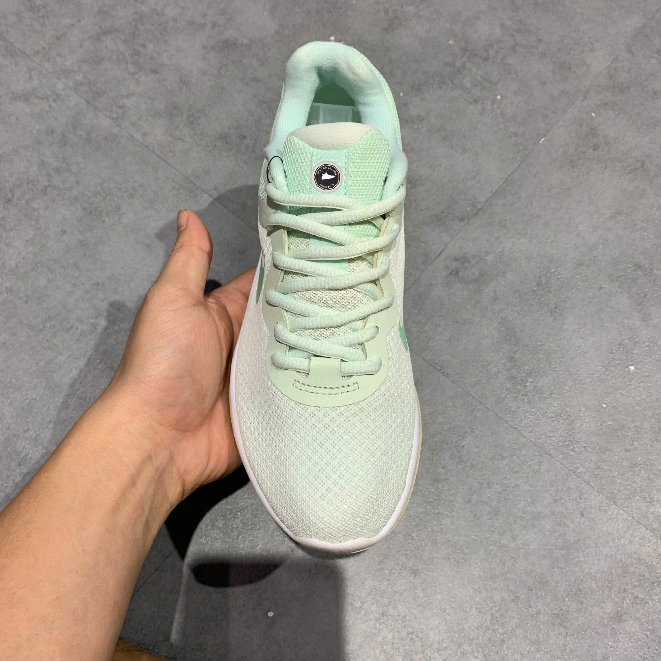 NIKE REVOLUTION 6 NEXT NATURE MINT FOAM DC3729-300 SIZE 35.5 GIÀY 2HAND CHÍNH HÃNG PVN20941