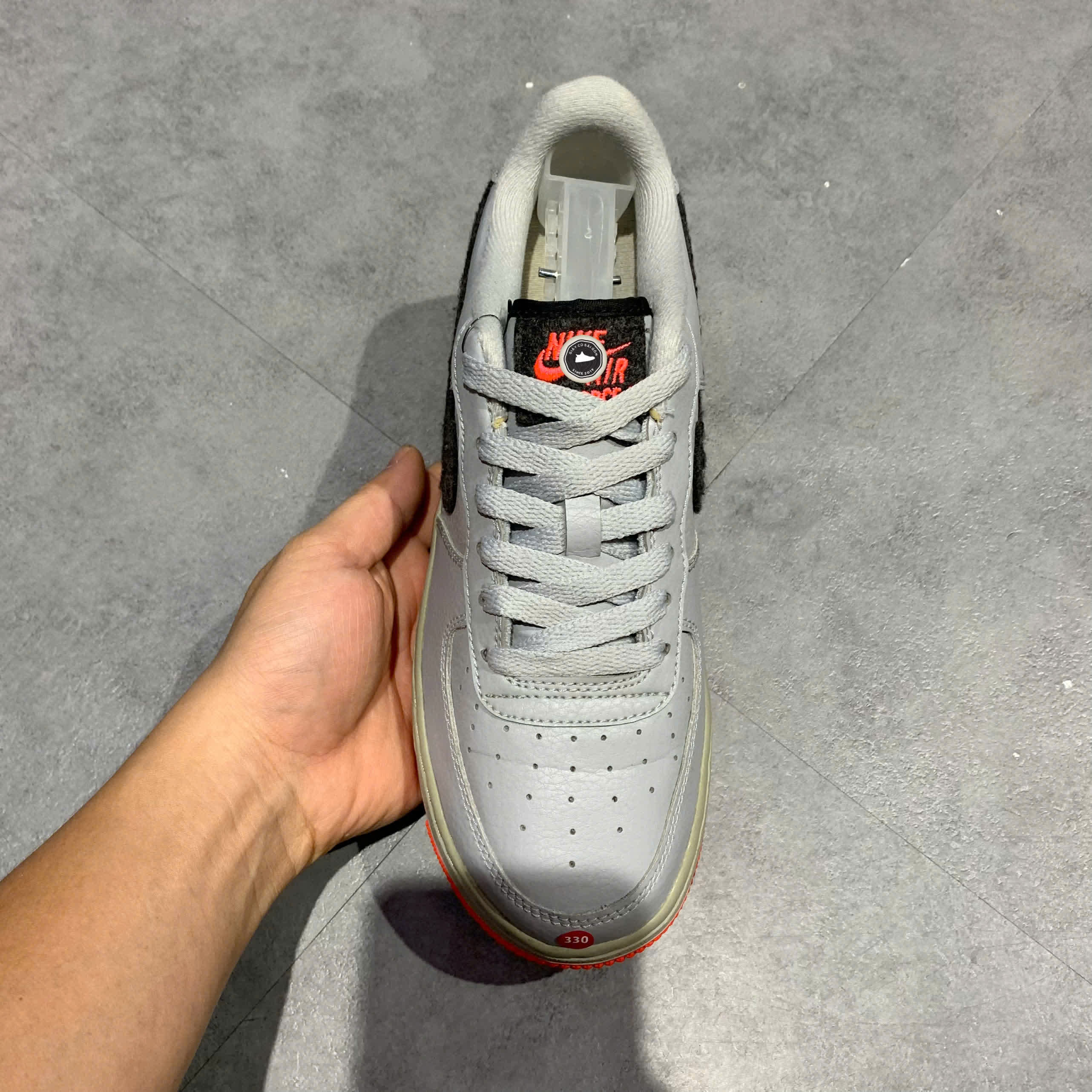 Nike Air Force 1 Felt GS 'Celestine Blue Gold' BV6058 001 SIZE 37.5 GIÀY 2HAND CHÍNH HÃNG PVN20708