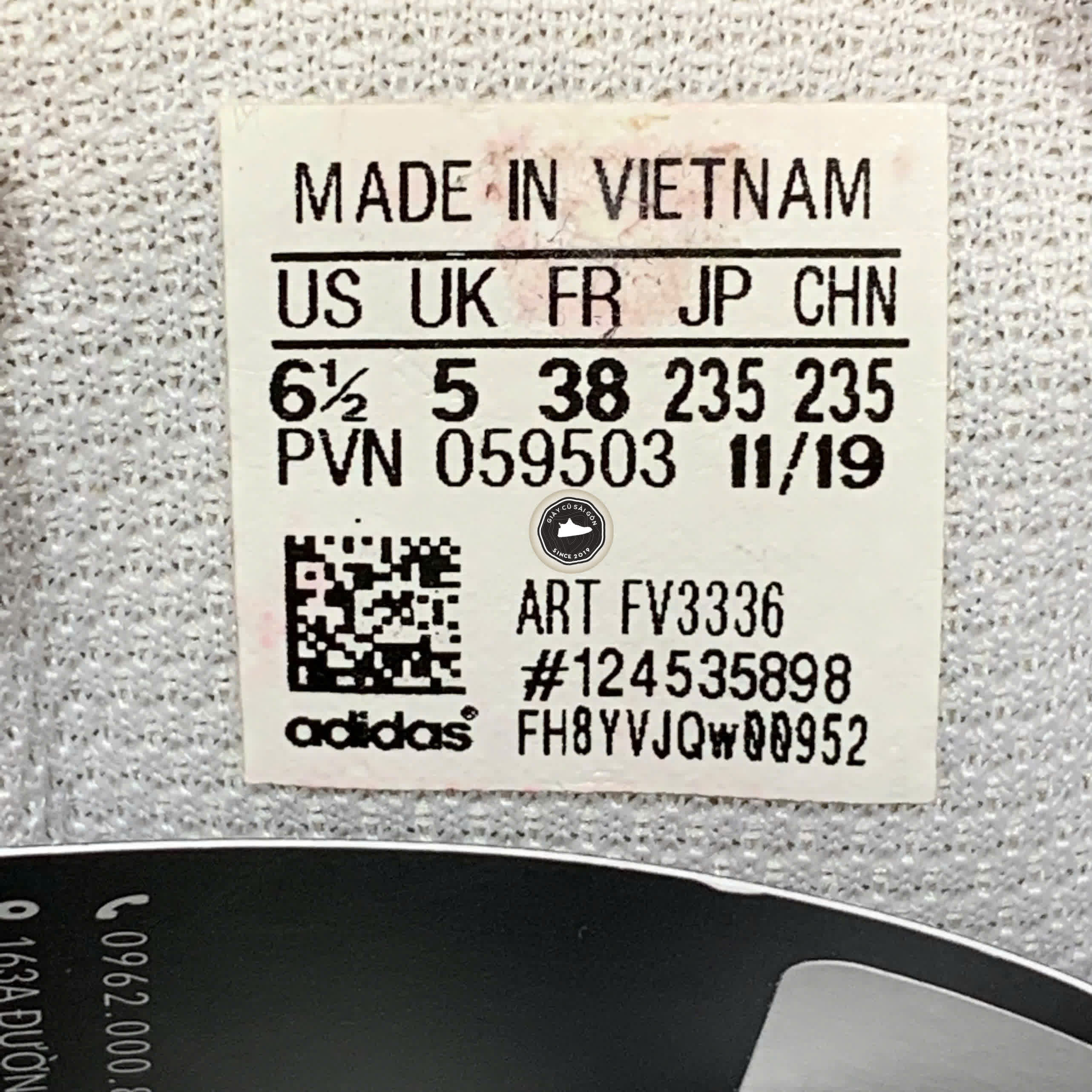 ADIDAS ORIGINALS SUPERSTAR BOLD 'CLOUD WHITE/CORE BLACK/GOLD METALLIC' FV3336 SIZE 38 GIÀY 2HAND CHÍNH HÃNG PVN20893