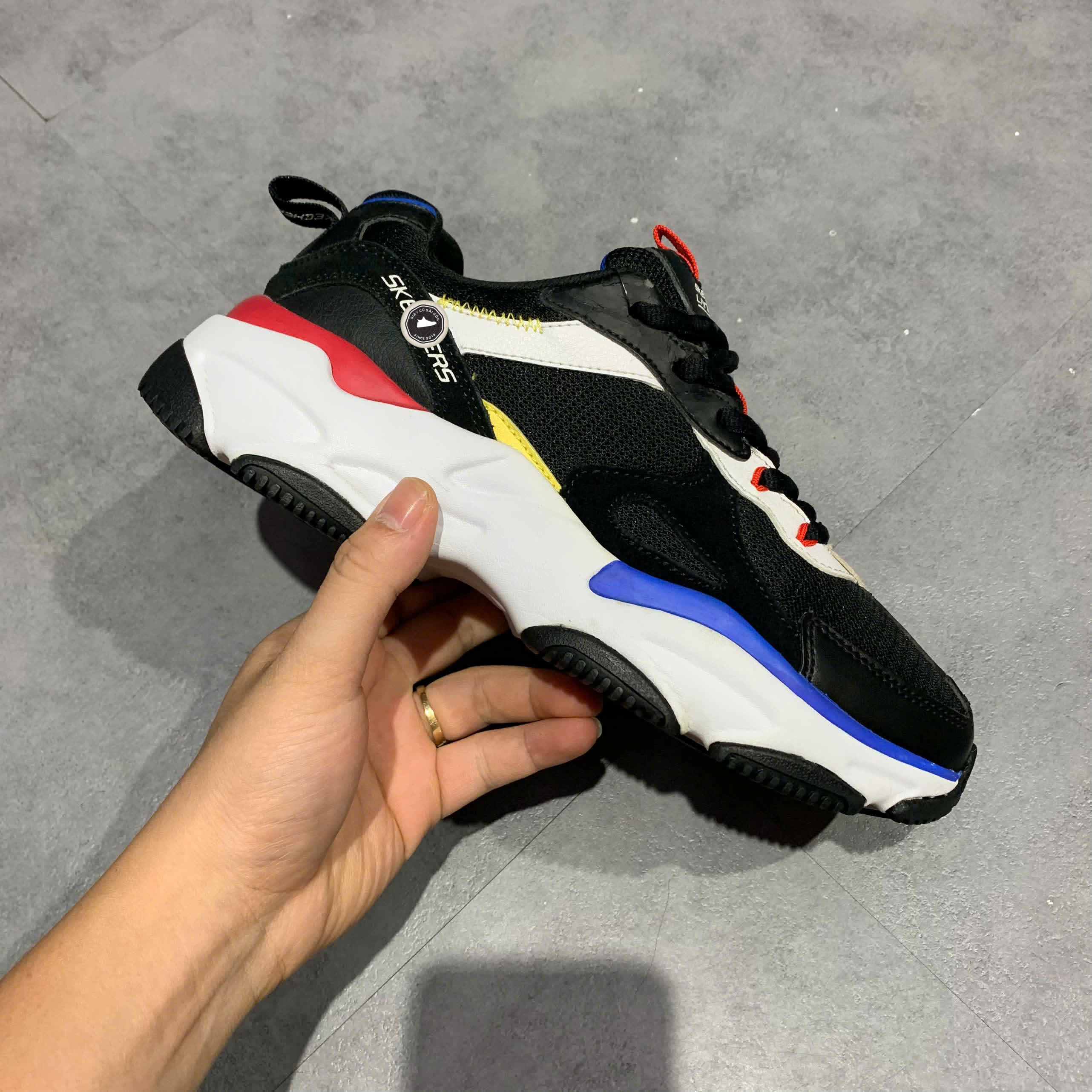 Skechers LANDER S-REMIX SN237486 SIZE 39 GIÀY 2HAND CHÍNH HÃNG PVN20958