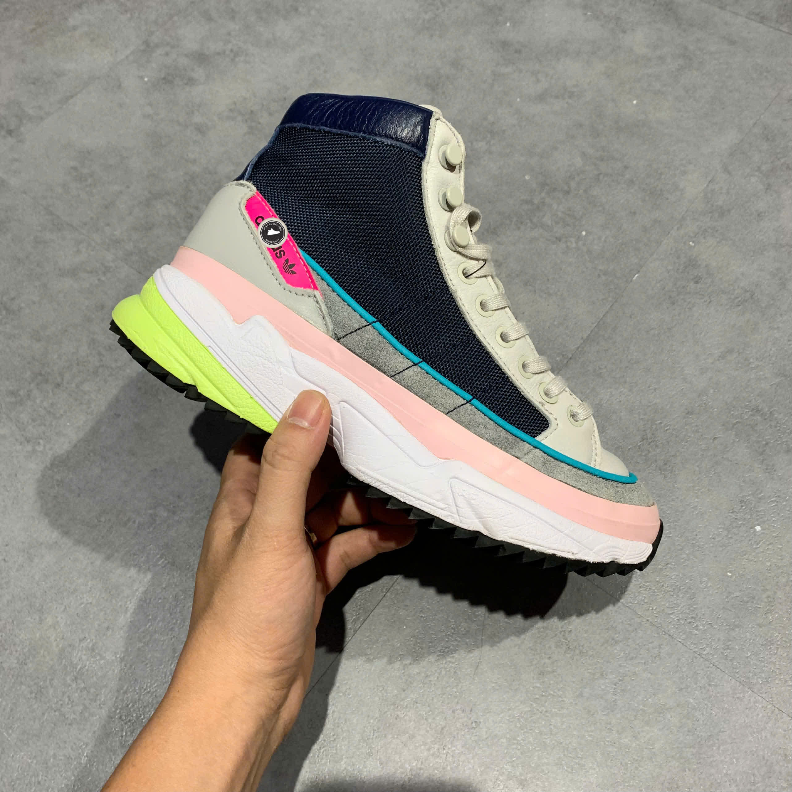 ADIDAS KIELLOR XTRA BOOT 'COLLEGIATE NAVY' EF9096 SIZE 37 1/3 GIÀY 2HAND CHÍNH HÃNG PVN20960