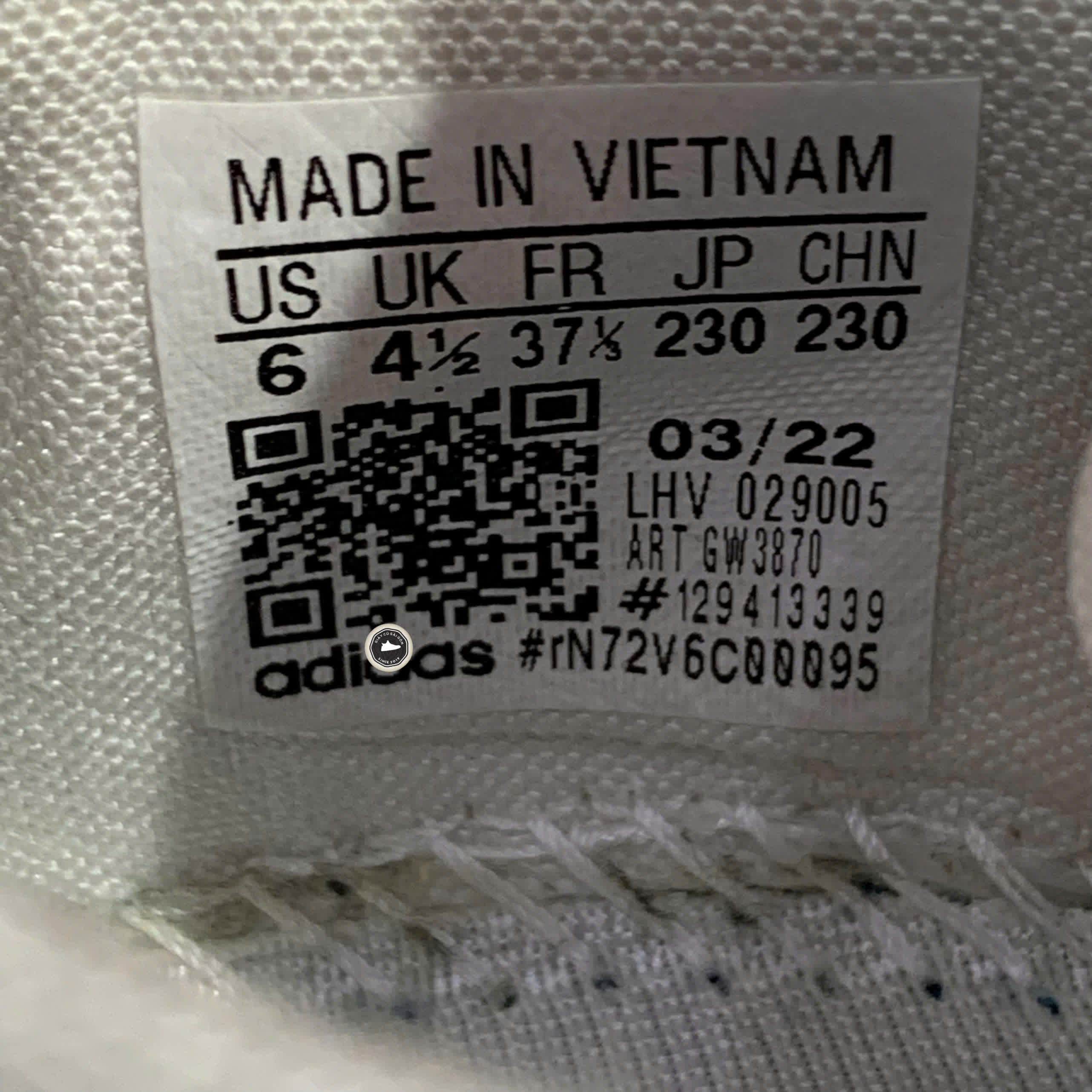 adidas Nizza Platform Lo Parley White Black GW3870 SIZE 37 1/3 GIÀY 2HAND CHÍNH HÃNG PVN20945