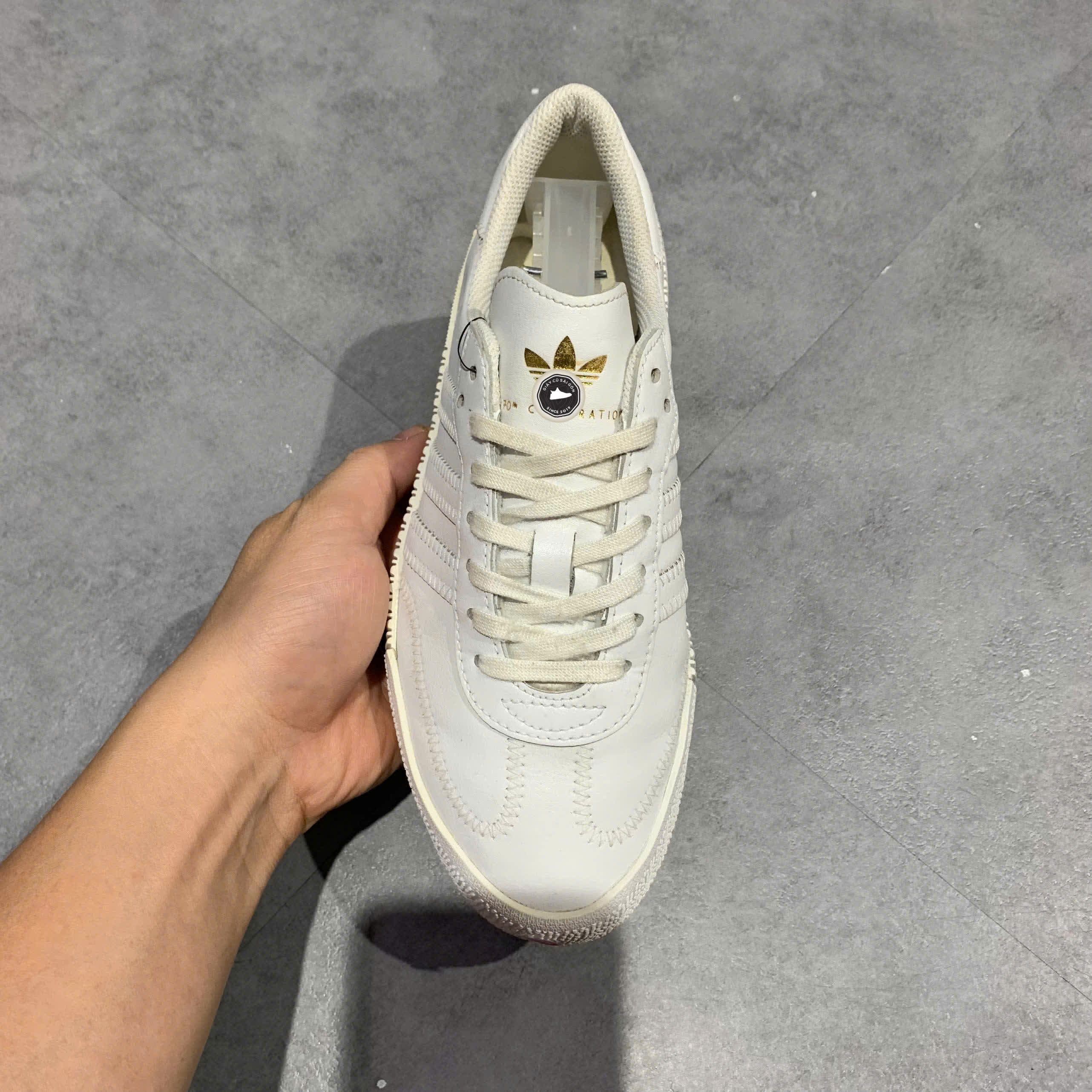 adidas WMNS Sambarose White Gold FU9197 SIZE 36 GIÀY 2HAND CHÍNH HÃNG PVN20922