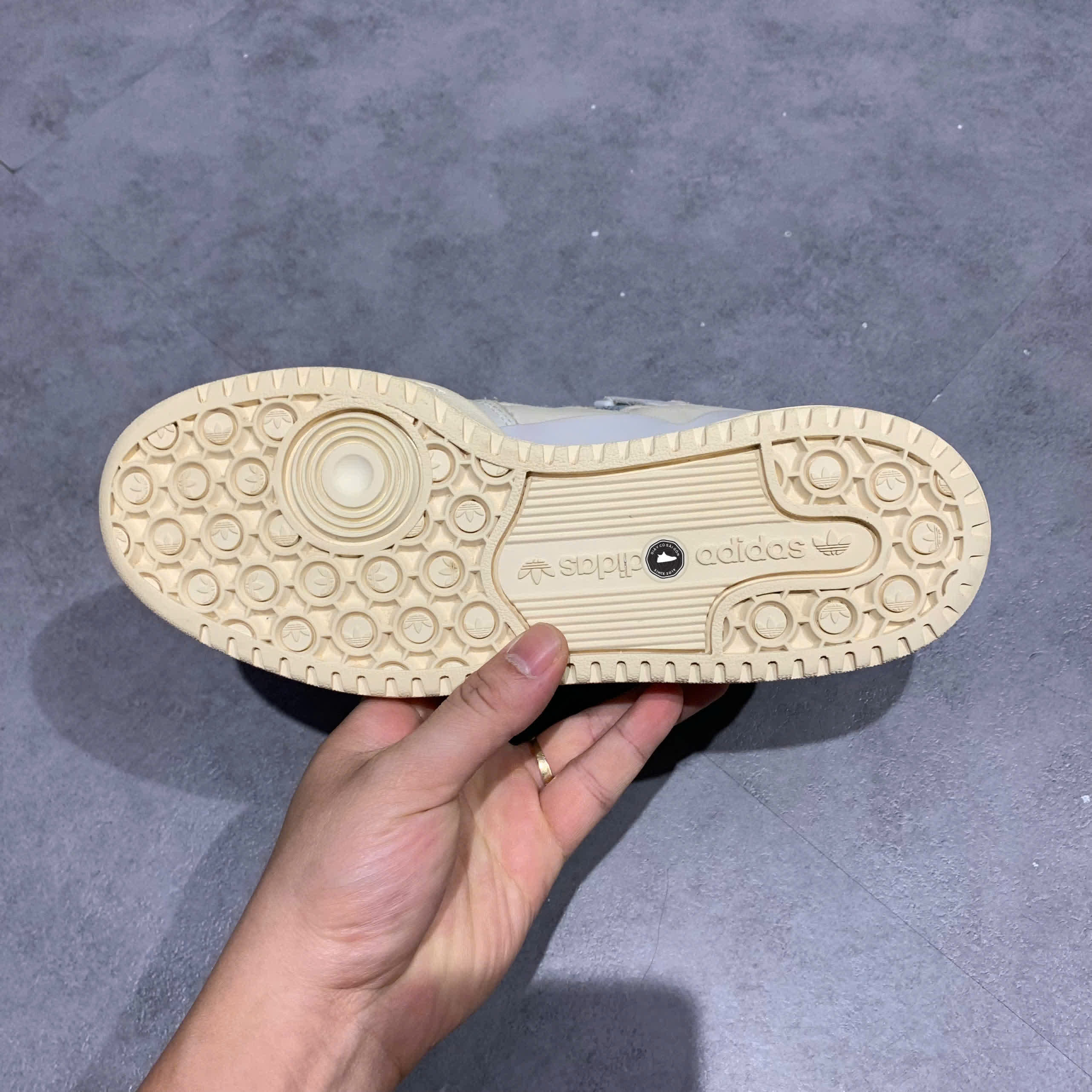 ADIDAS FORUM 84 LOW KNITTED SWEATER MAGIC GREY MINT IE1826 SIZE 37 1/3 GIÀY 2HAND CHÍNH HÃNG PVN20924