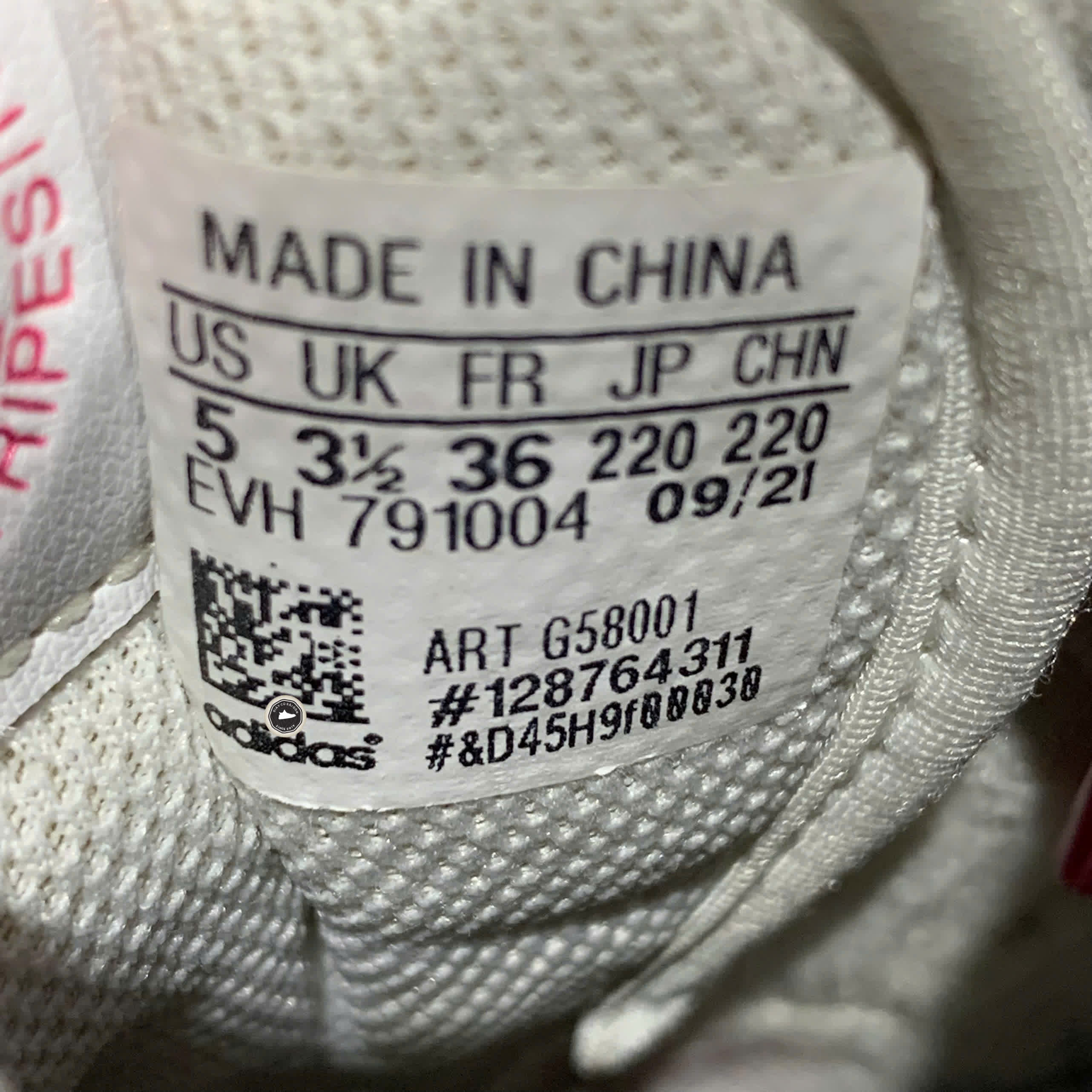 Giày Adidas Forum Low 'Cloud White Shock Pink' (Women's) G58001 SIZE 36 GIÀY 2HAND CHÍNH HÃNG PVN20936