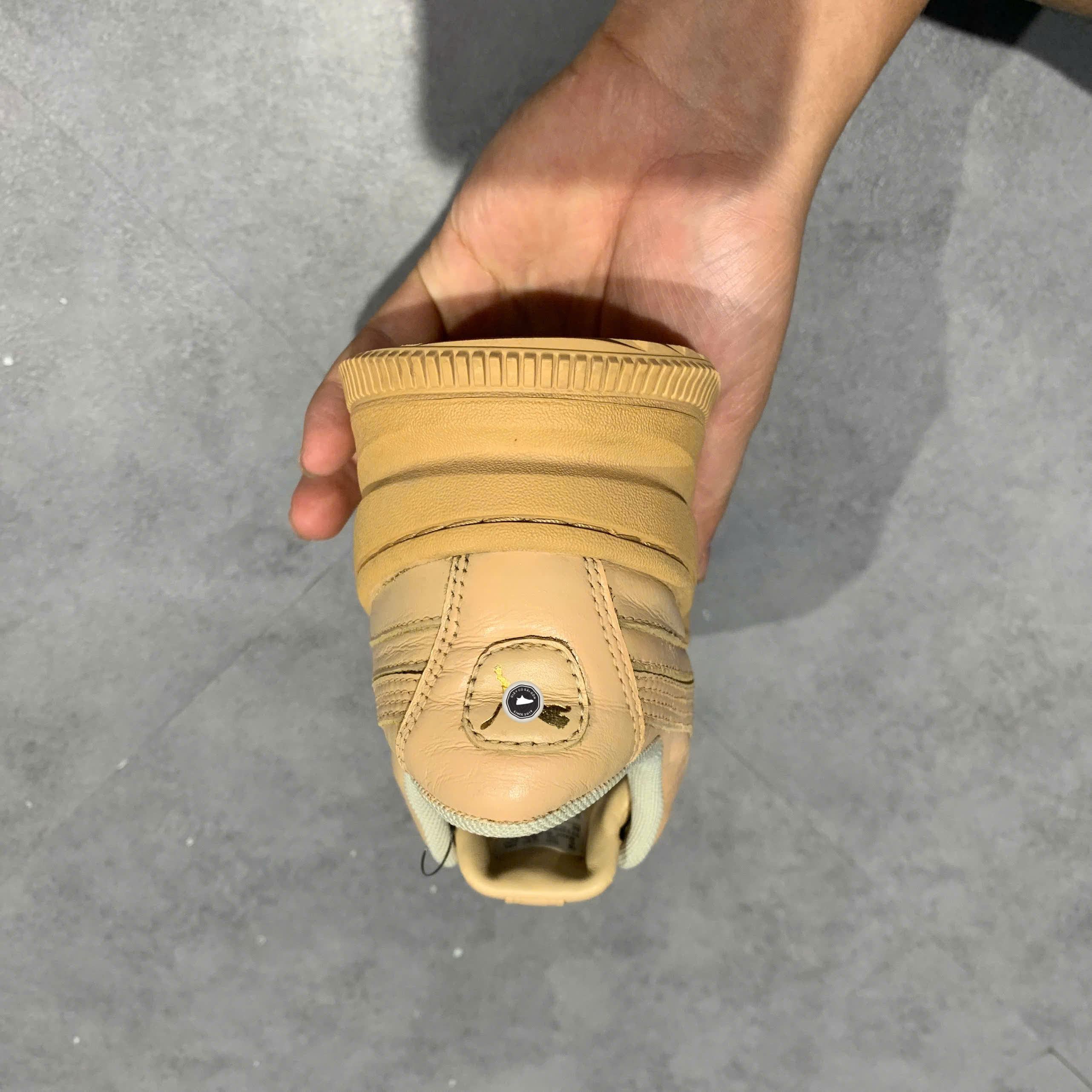 PUMA Deva 'Natural Vachetta' 371199 02 SIZE 39 GIÀY 2HAND CHÍNH HÃNG PVN20946