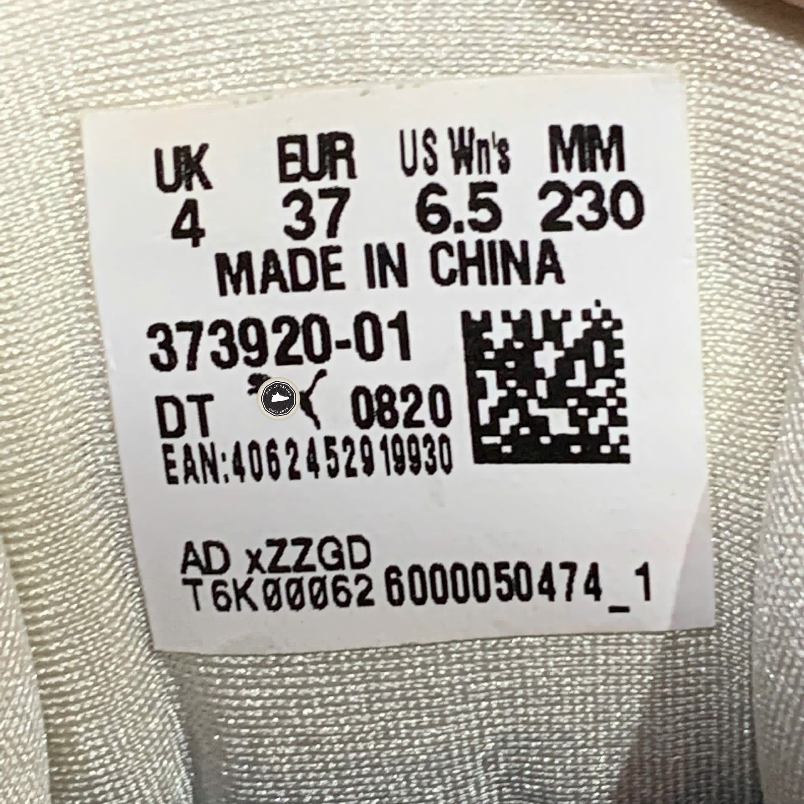 PUMA CARINA L 373920 01 SIZE 37 GIÀY 2HAND CHÍNH HÃNG PVN20917