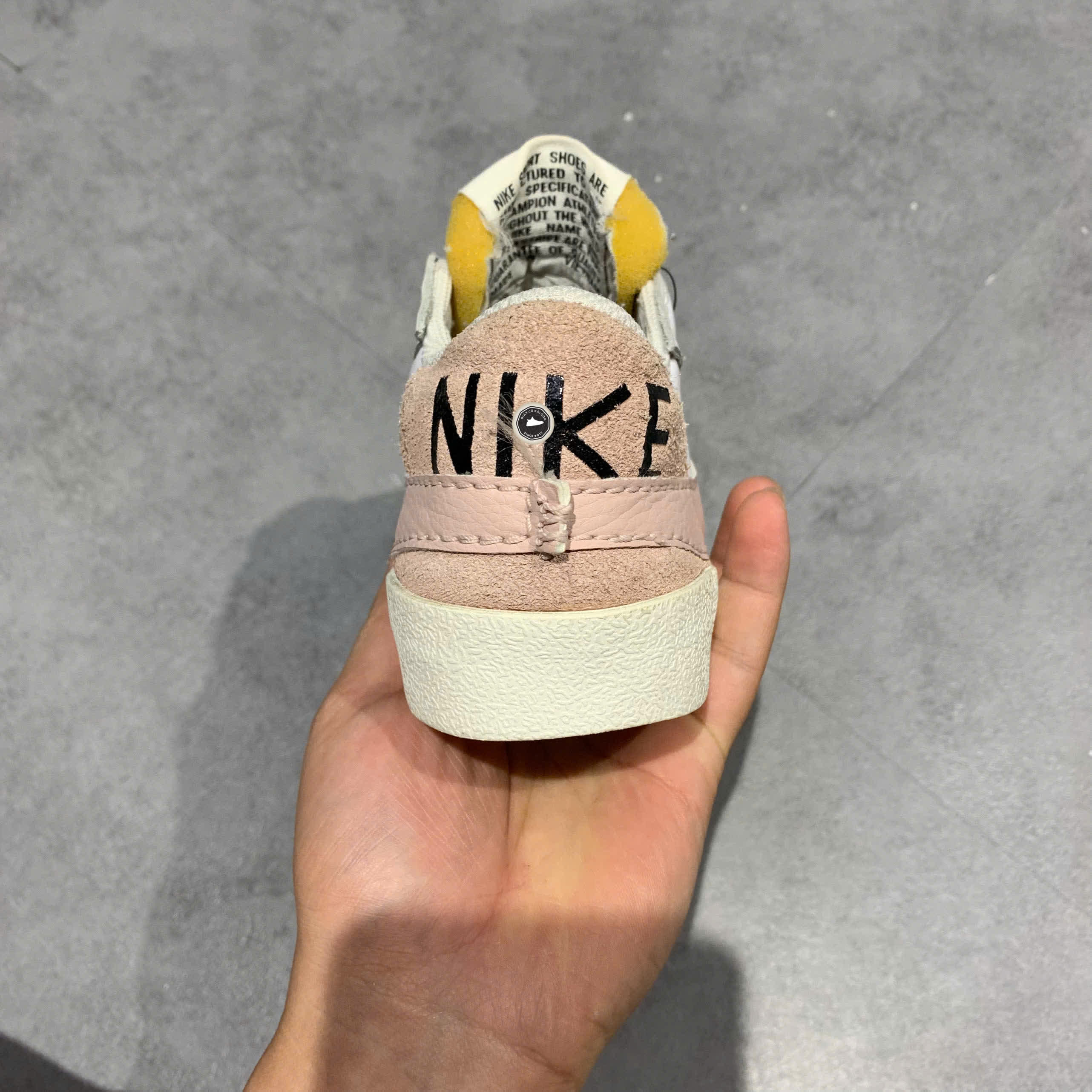 NIKE BLAZER LOW '77 JUMBO DQ1470 102 SIZE 38 GIÀY 2HAND CHÍNH HÃNG PVN20817