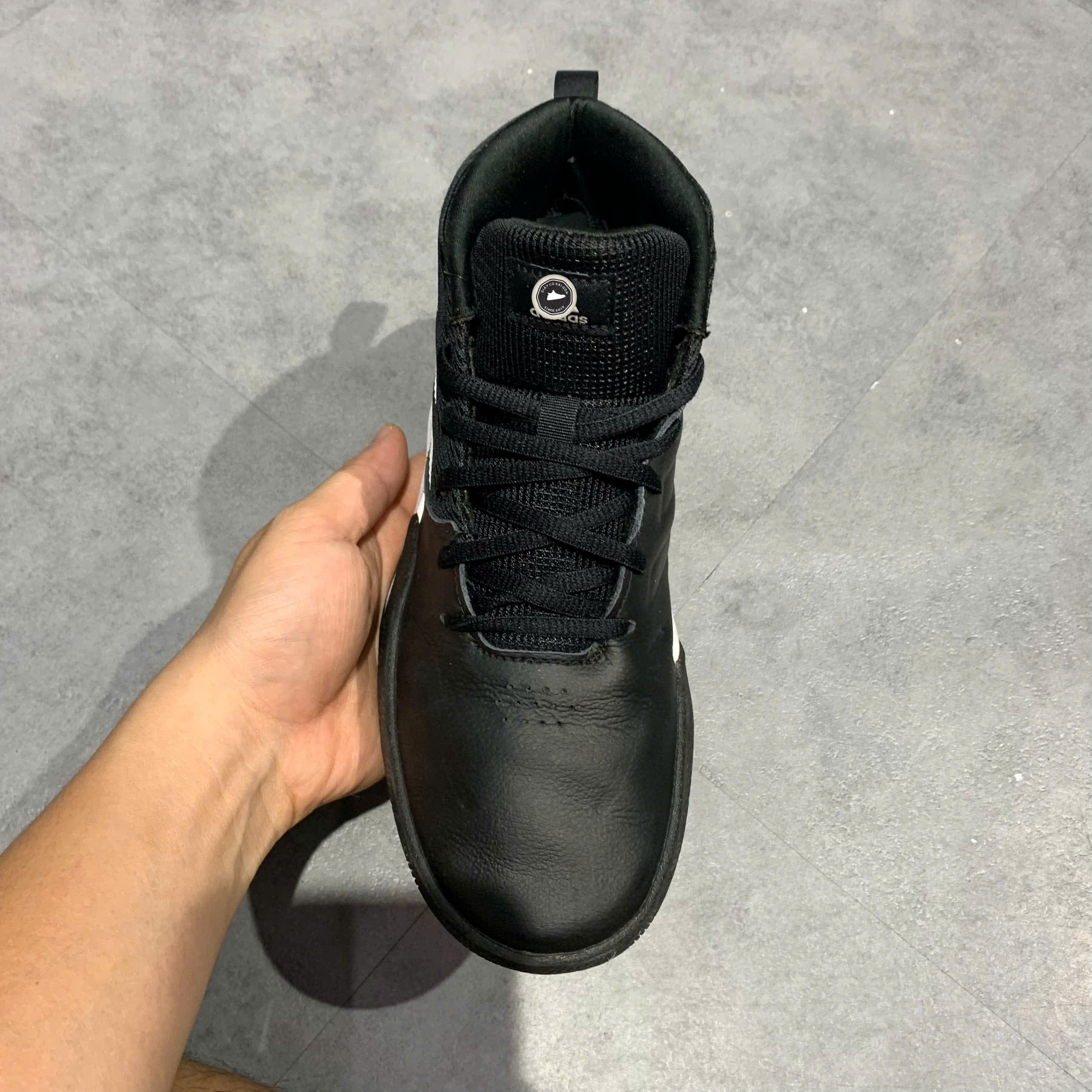 Adidas OwnTheGame K Wide J Black FV9451 SIZE 38 GIÀY 2HAND CHÍNH HÃNG PVN20889