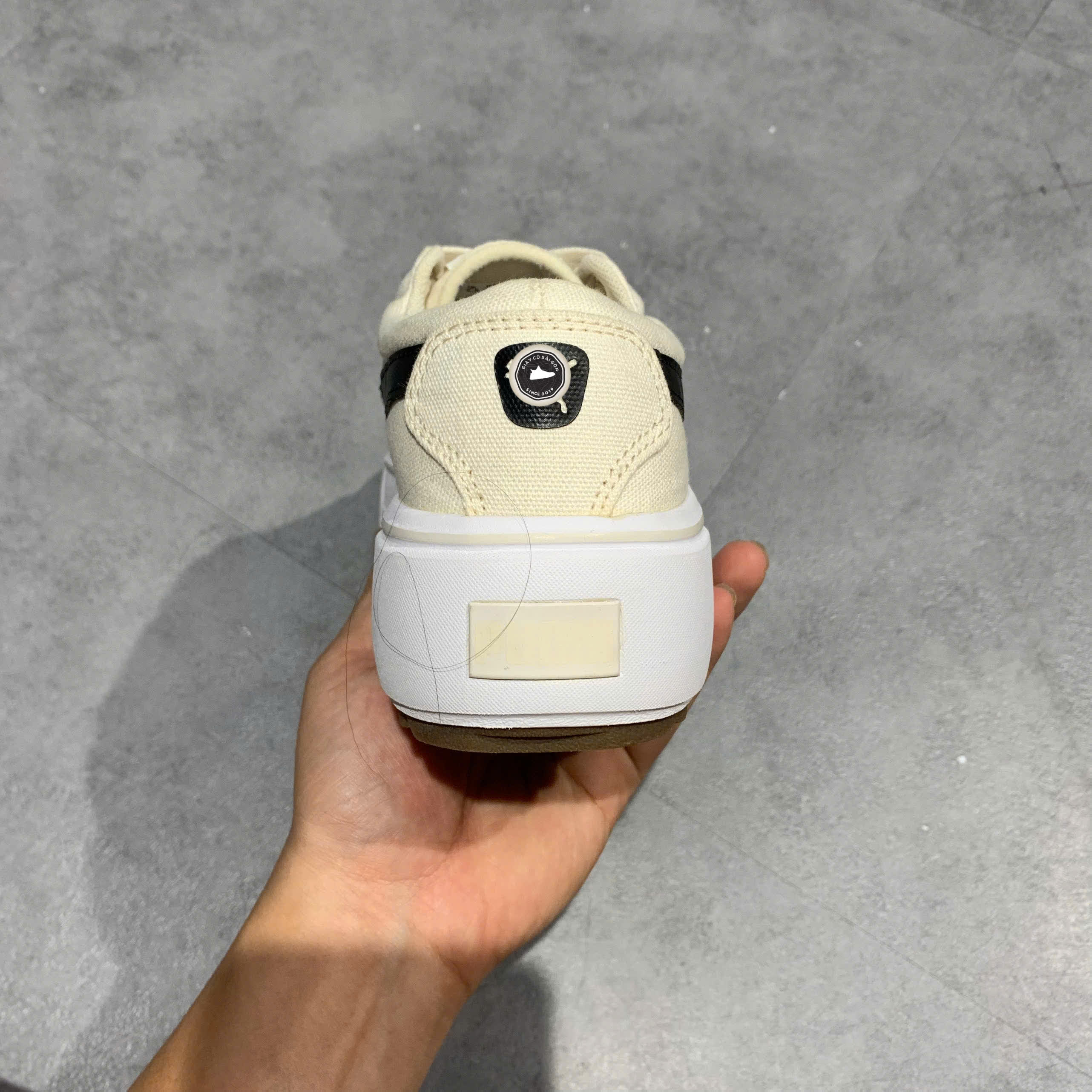 PUMA KAIA PLATFORM 383804 09 SIZE 38.5 GIÀY 2HAND CHÍNH HÃNG PVN20866