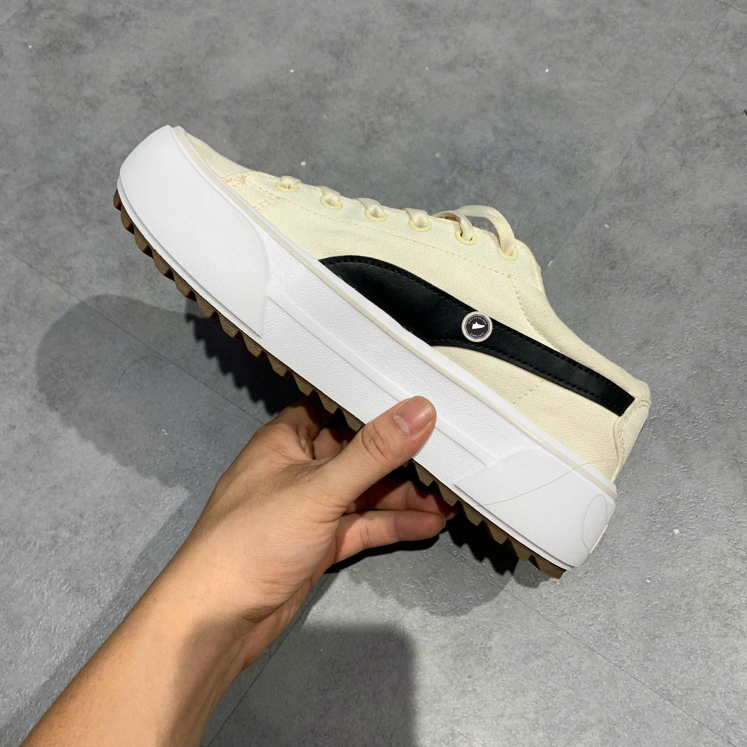 PUMA KAIA PLATFORM 383804 09 SIZE 38.5 GIÀY 2HAND CHÍNH HÃNG PVN20866