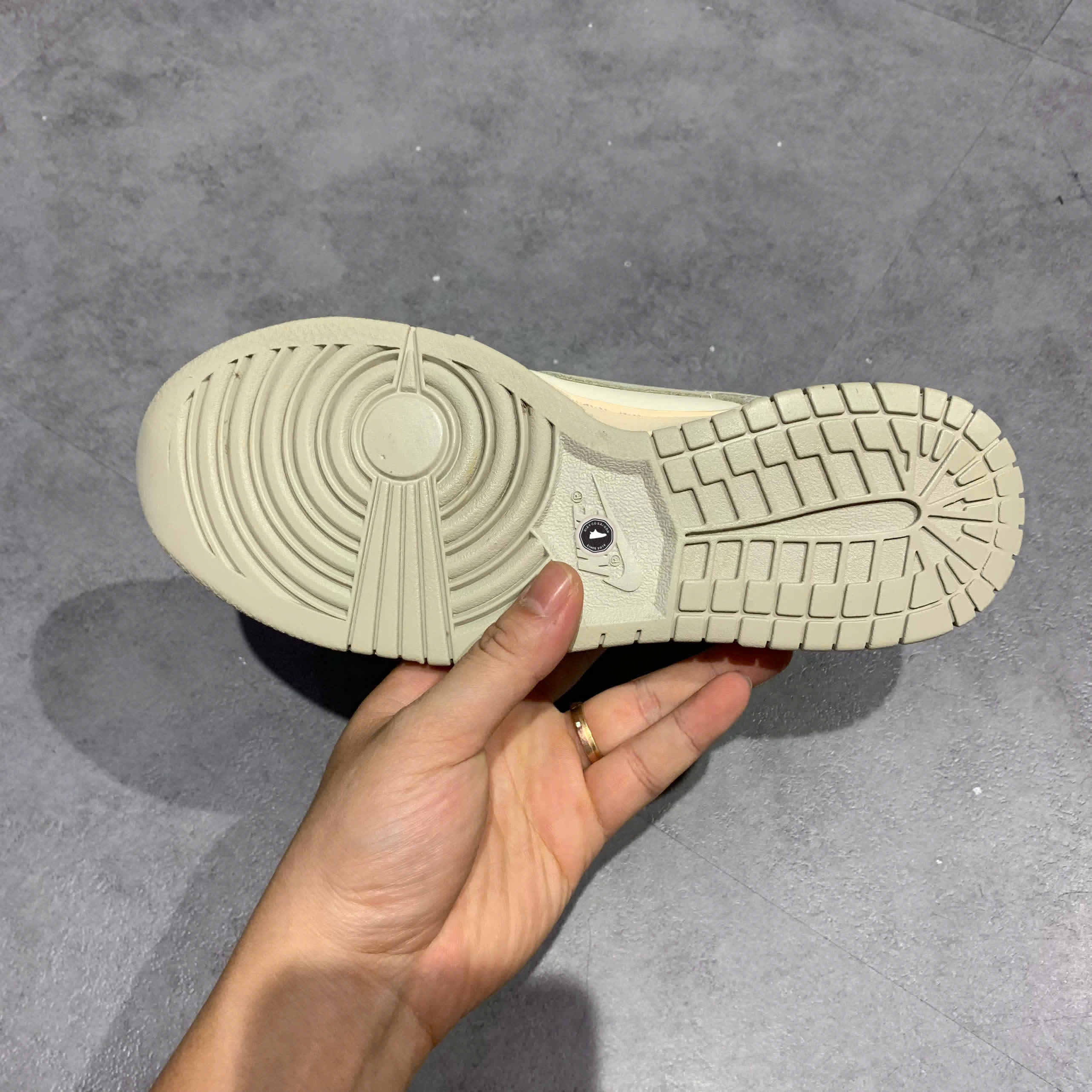 Nike Dunk Low Sail Light Bone (W) DD1503 107 SIZE 37.5 GIÀY 2HAND CHÍNH HÃNG PVN20881