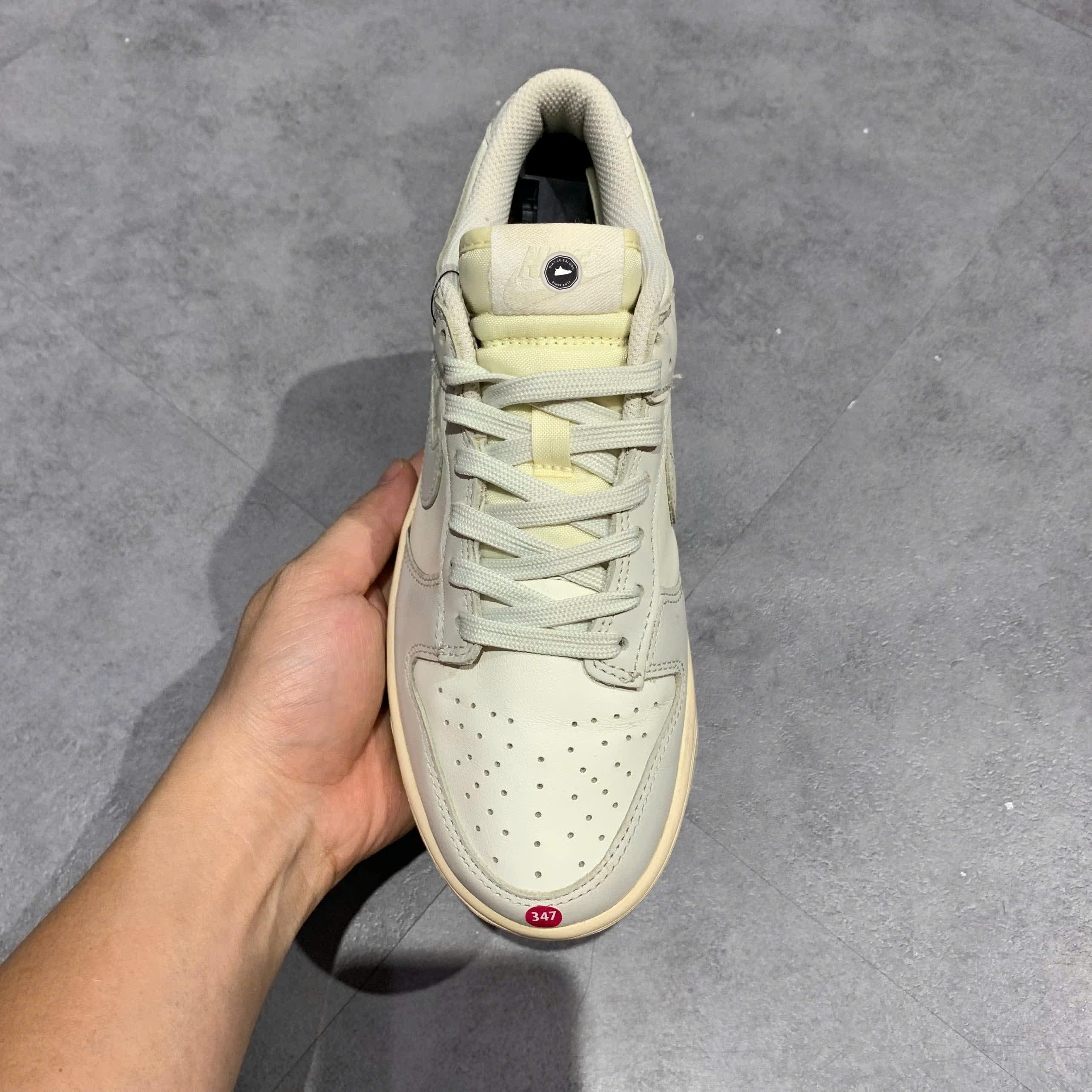 Nike Dunk Low Sail Light Bone (W) DD1503 107 SIZE 37.5 GIÀY 2HAND CHÍNH HÃNG PVN20881