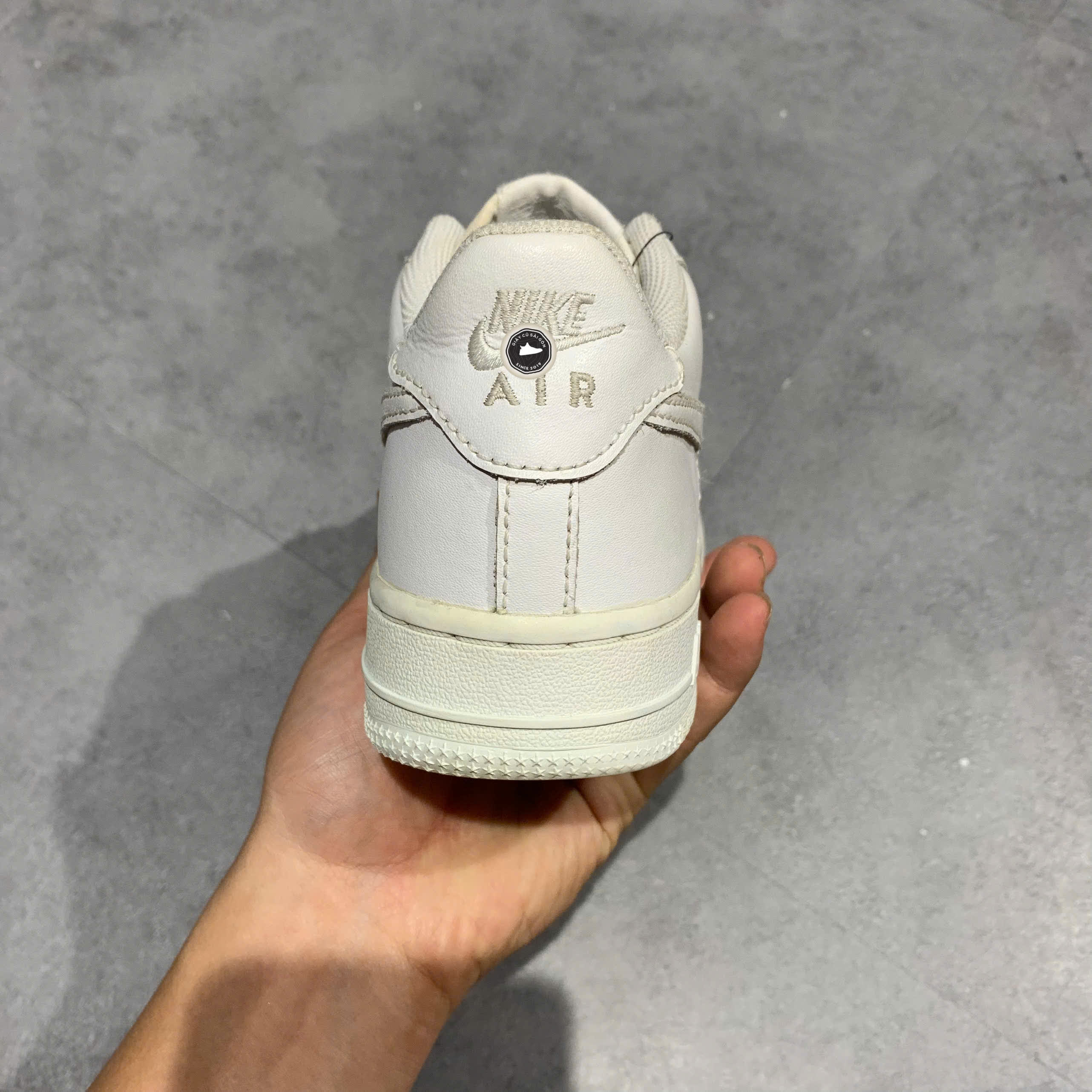 Nike Air Force 1 Low GS 'White' 314192 117 SIZE 37.5 GIÀY 2HAND CHÍNH HÃNG PVN20705