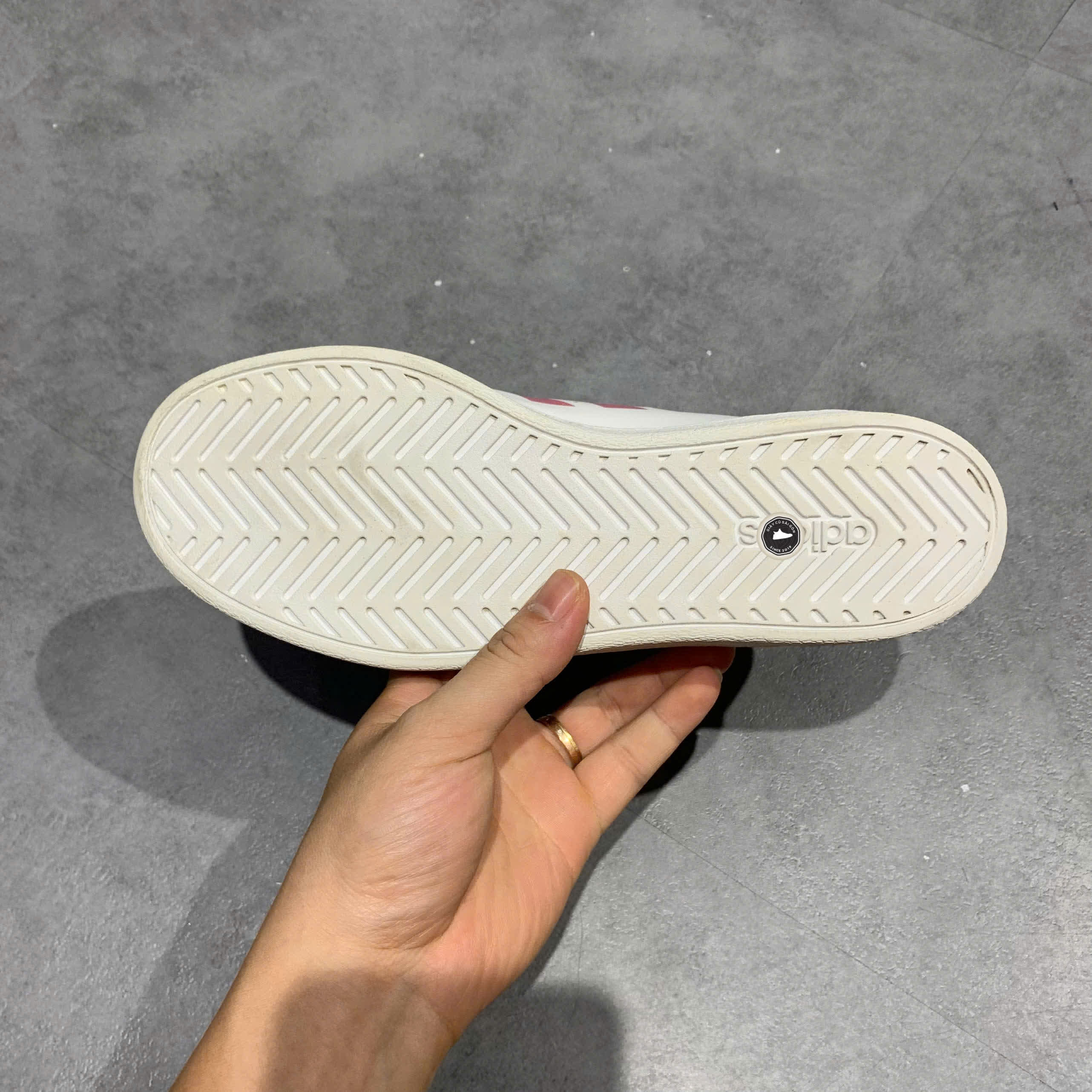 ADIDAS GRAND COURT CLOUDFOAM LIFESTYLE B96215 SIZE 37 1/3 GIÀY 2HAND CHÍNH HÃNG PVN20846