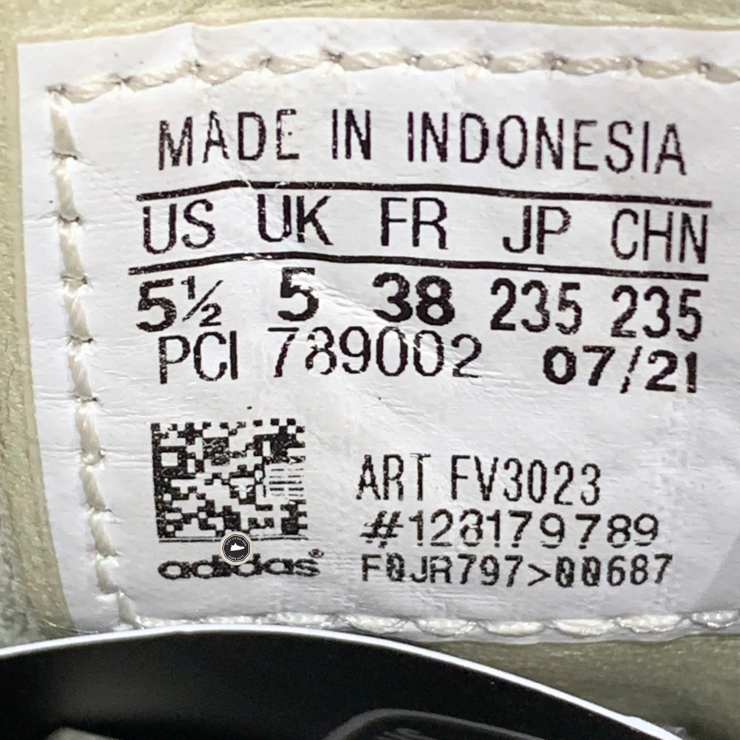 ADIDAS SUPERSTAR WS1 'DECONSTRUCTED WHITE STRIPES' FV3023 SIZE 38 GIÀY 2HAND CHÍNH HÃNG PVN20872