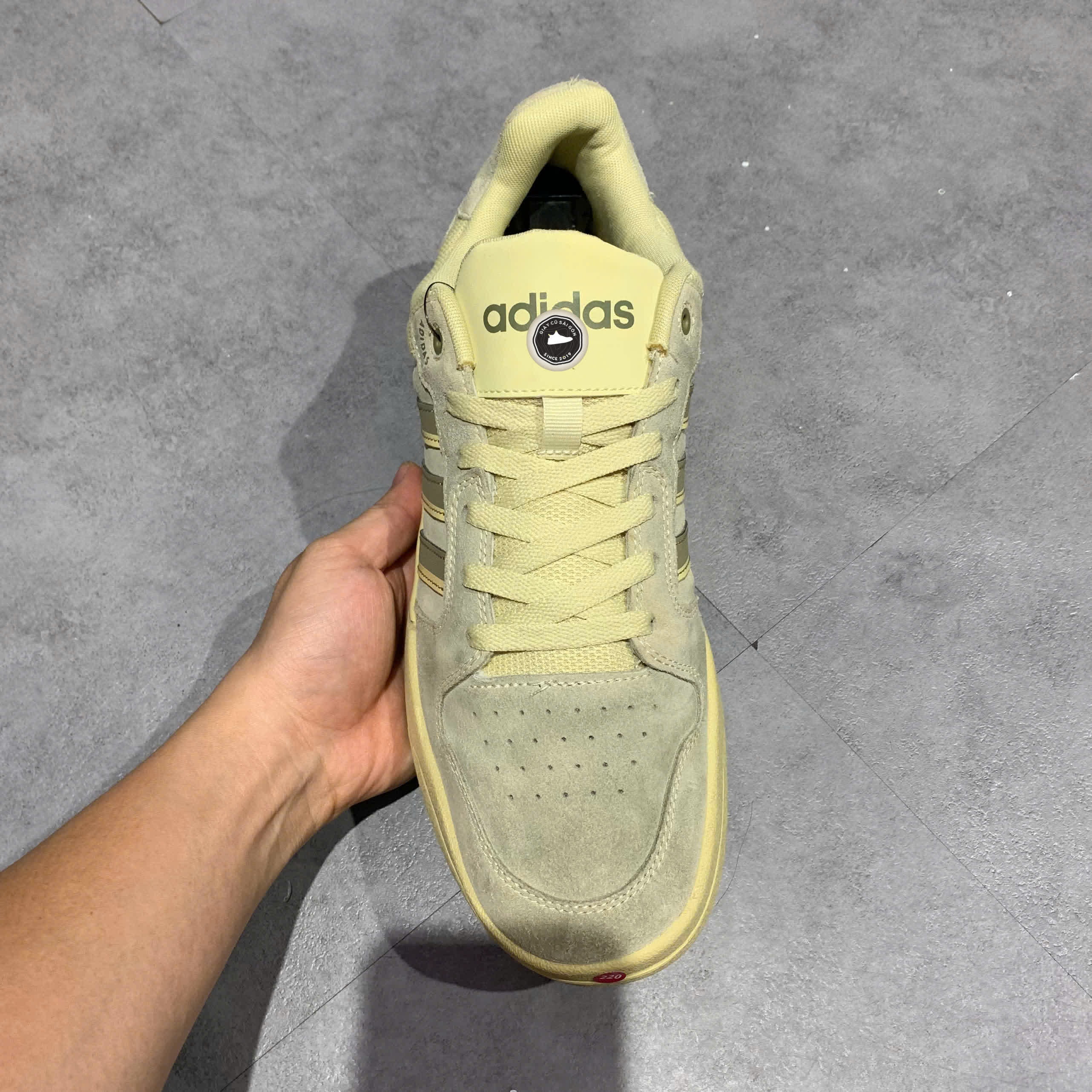 ADIDAS ENTRAP JS3007 SIZE 44 2/3 GIÀY 2HAND CHÍNH HÃNG PVN20417