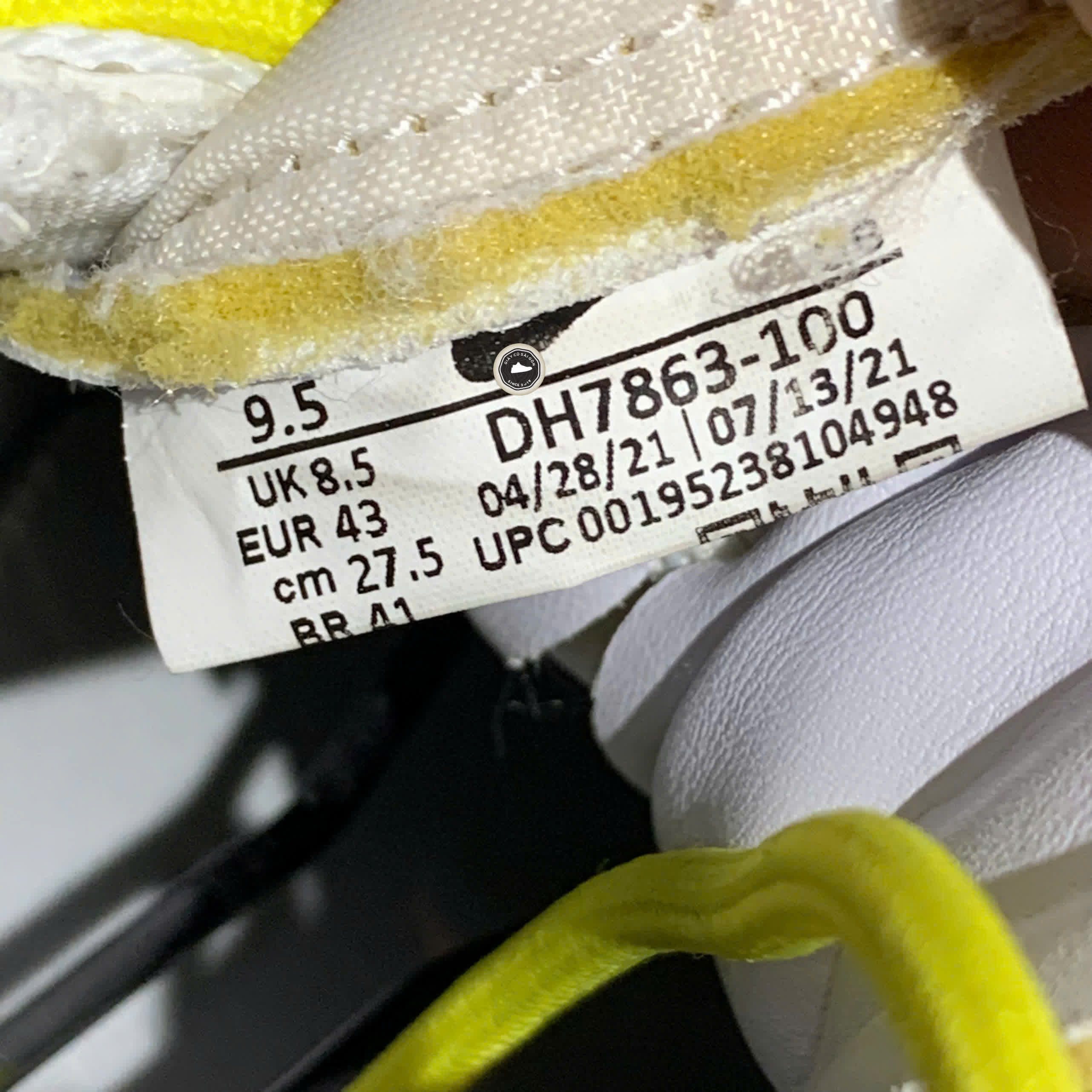 NIKE BLAZER LOW OFF-WHITE WHITE UNIVERSITY RED DH7863-100 SIZE 43 GIÀY 2HAND CHÍNH HÃNG PVN20638