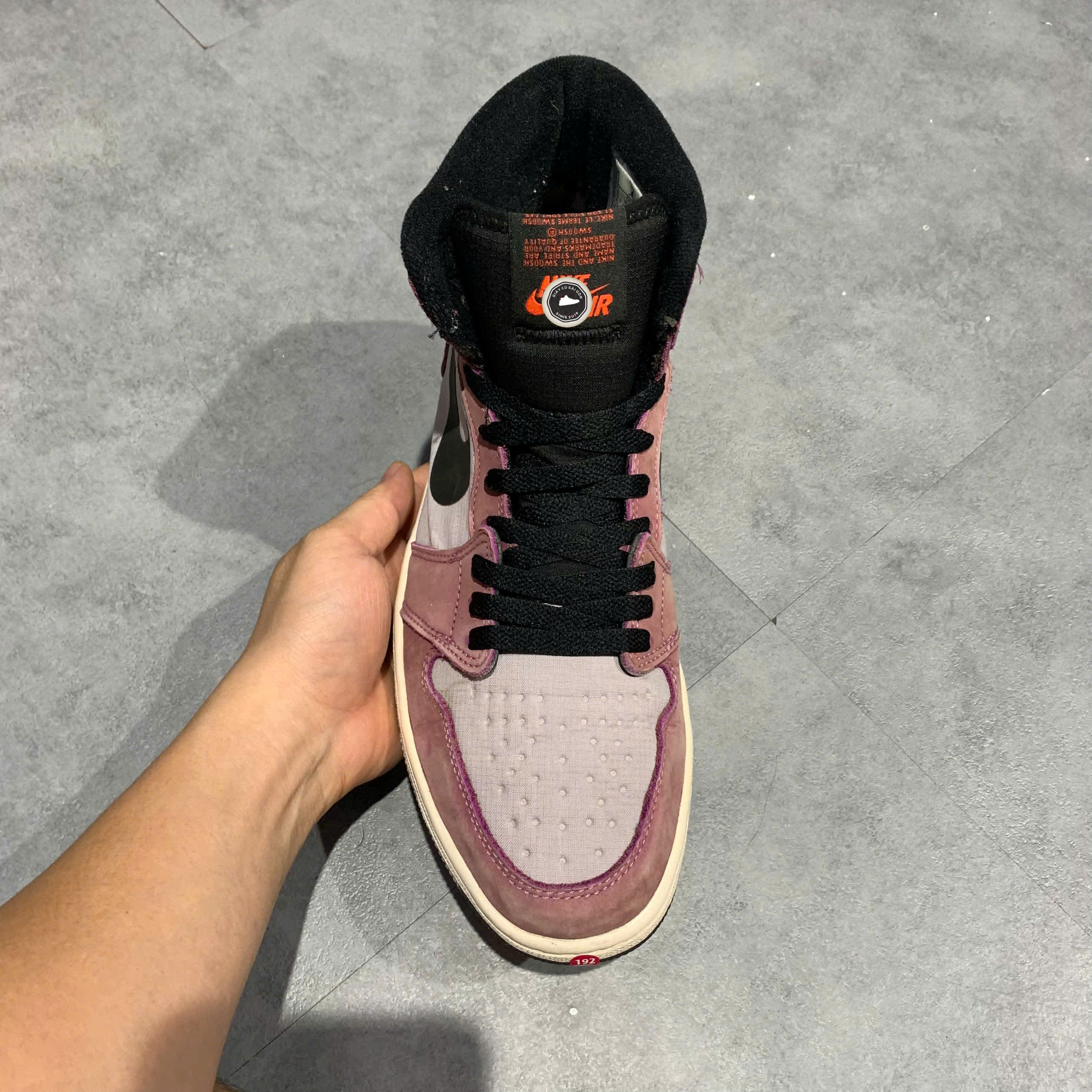 JORDAN 1 HIGH ELEMENT GORE-TEX BERRY DB2889-500 SIZE 43 GIÀY 2HAND CHÍNH HÃNG PVN20638