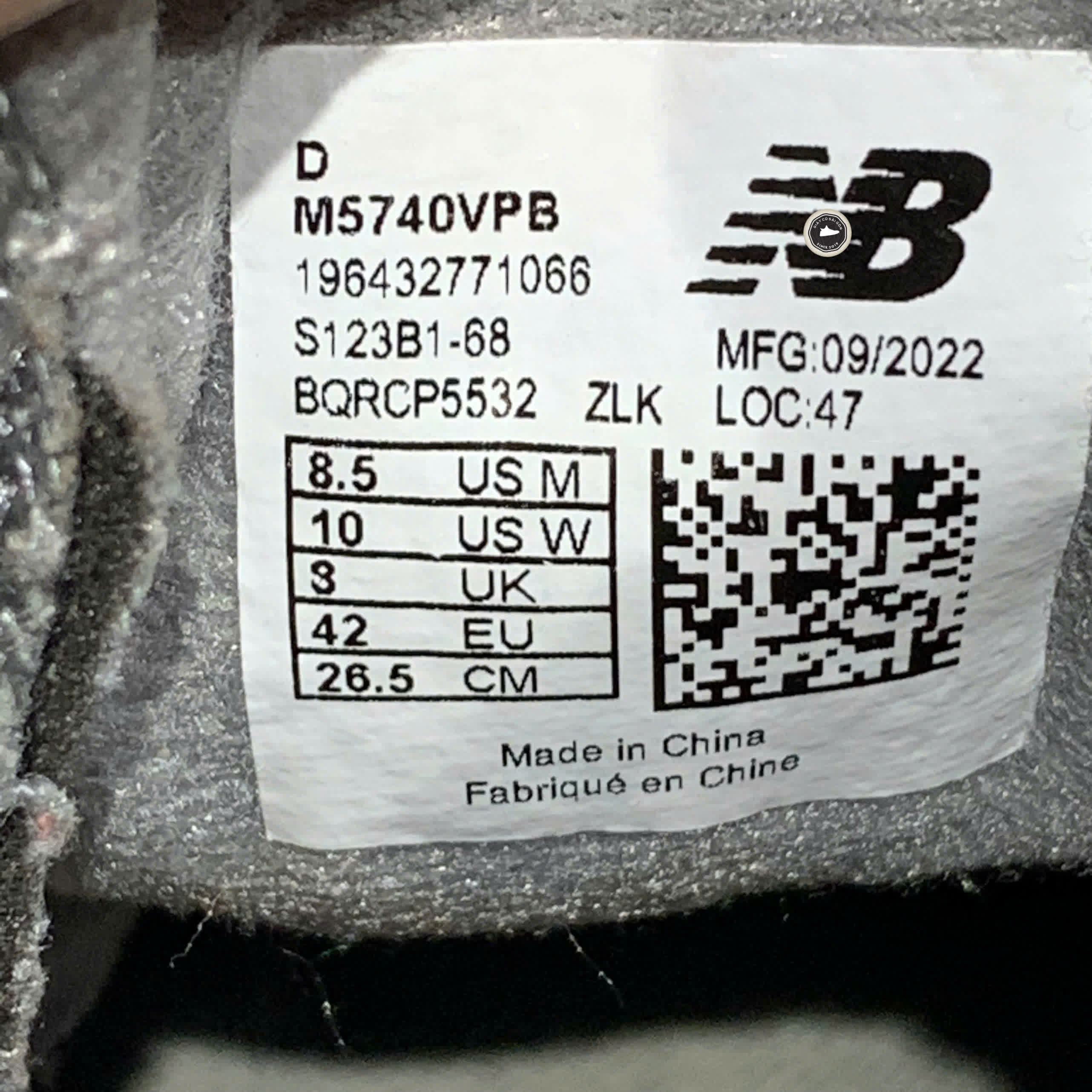 New Balance 57/40 'Castlerock' M5740VPB SIZE 42 GIÀY 2HAND CHÍNH HÃNG PVN21000