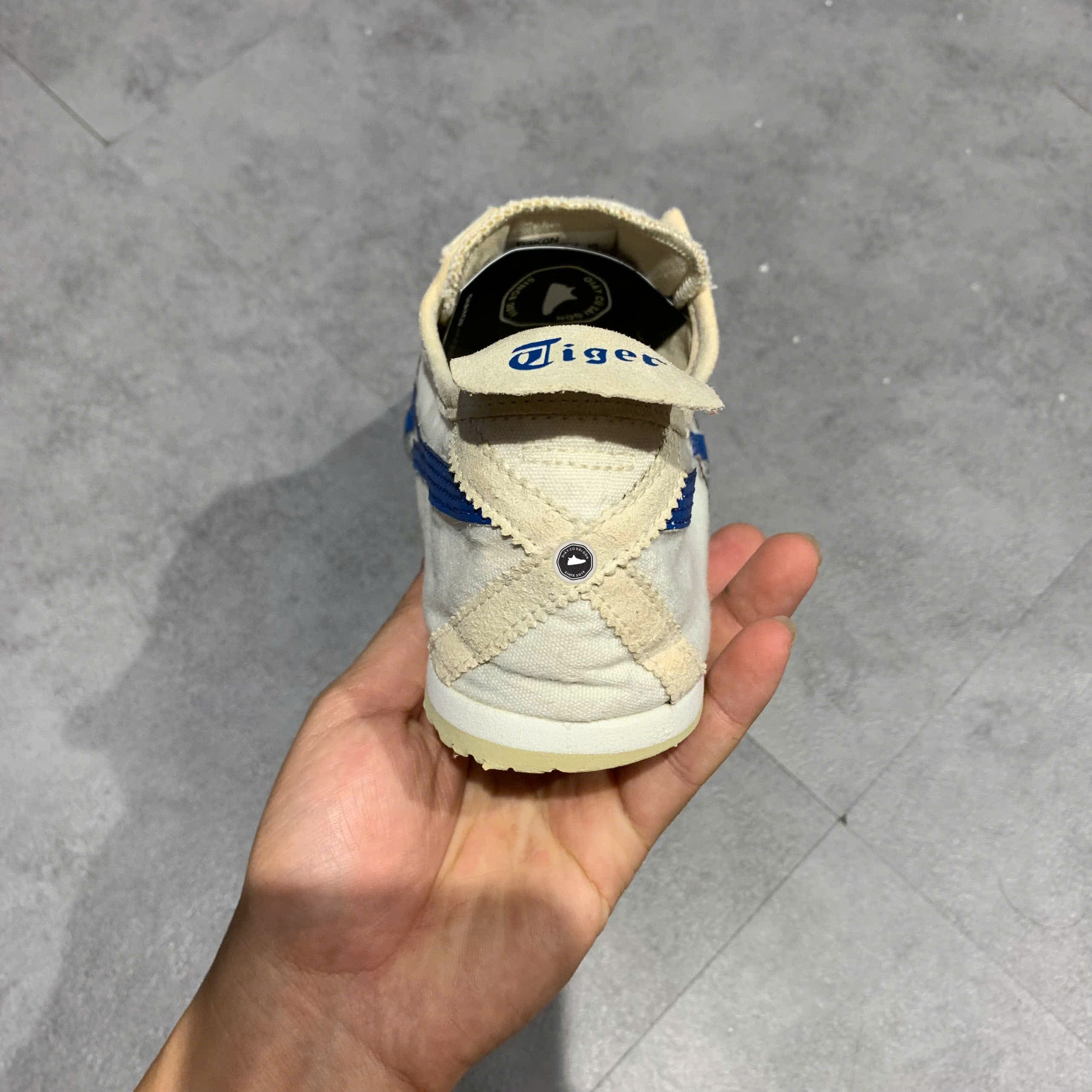 ONITSUKA TIGER MEXICO 66 SLIP-ON D3K0N SIZE 42 GIÀY 2HAND CHÍNH HÃNG PVN20613