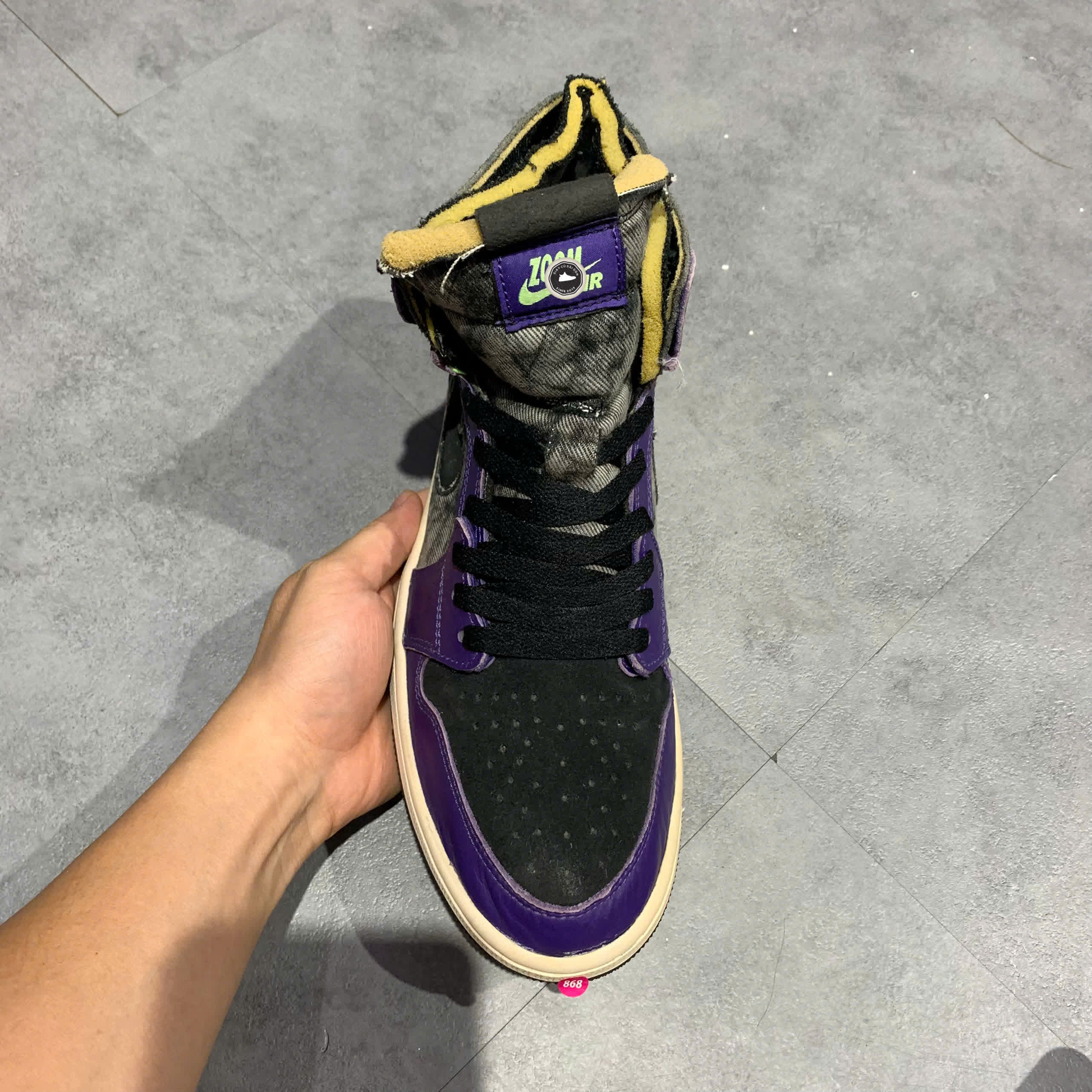 JORDAN 1 HIGH ZOOM AIR CMFT BAYOU BOYS DC2133 500 SIZE 42 GIÀY 2HAND CHÍNH HÃNG PVN20450