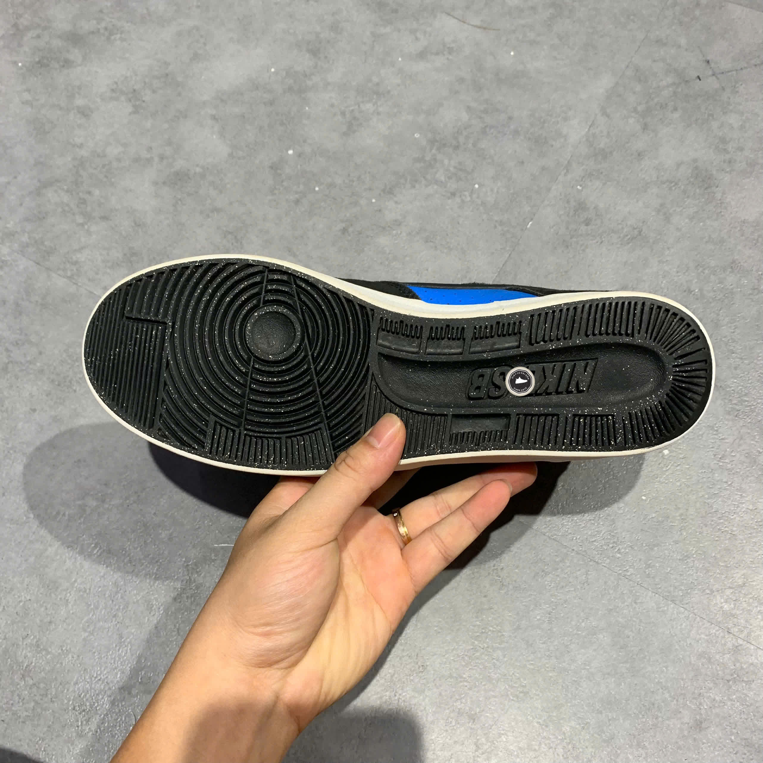 NIKE SB DELTA FORCE VULC 'ITALY BLUE' 942237 004 SIZE 42 GIÀY 2HAND CHÍNH HÃNG PVN20516