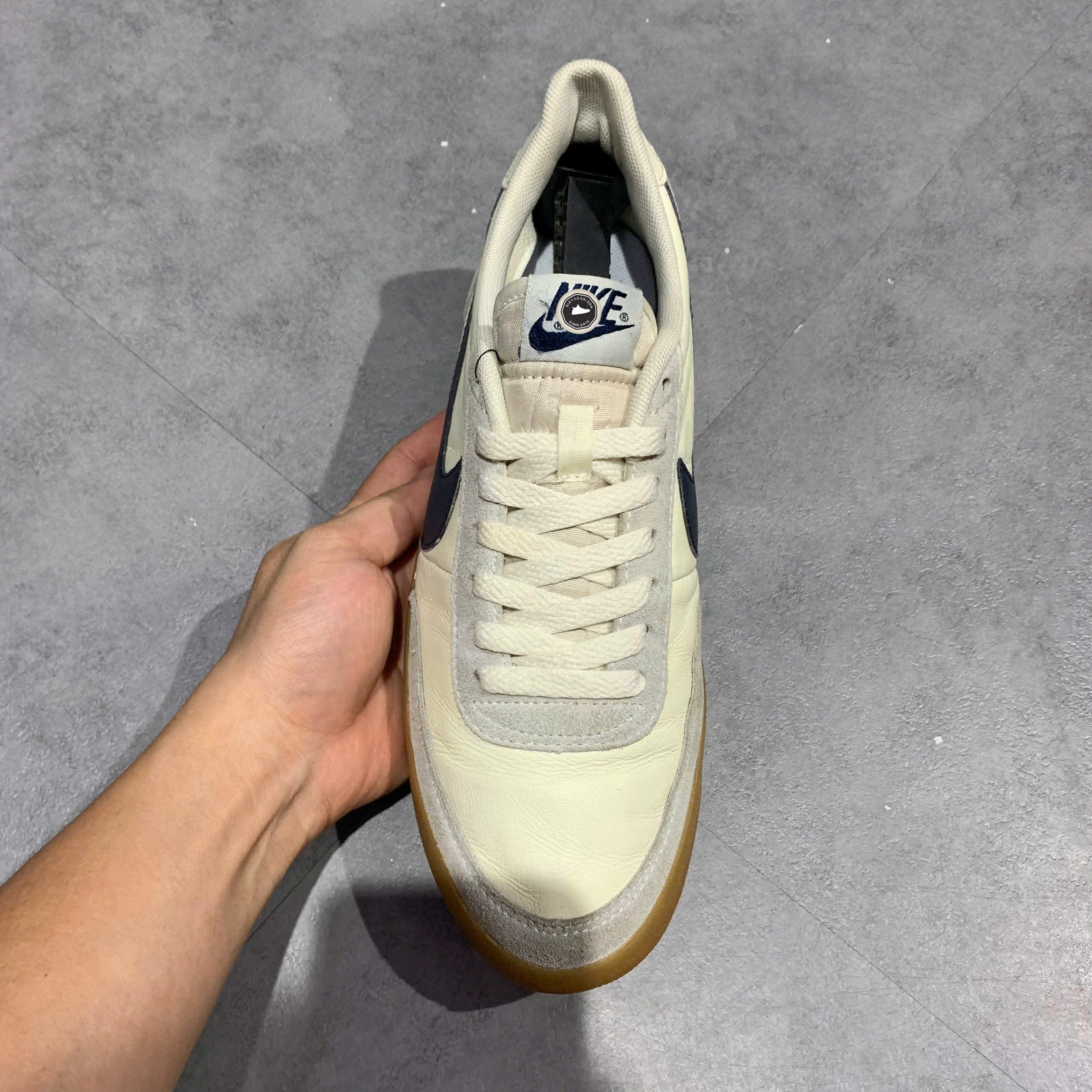 NIKE KILLSHOT 2 'MIDNIGHT NAVY' 432997 107 SIZE 42.5 GIÀY 2HAND CHÍNH HÃNG PVN20586