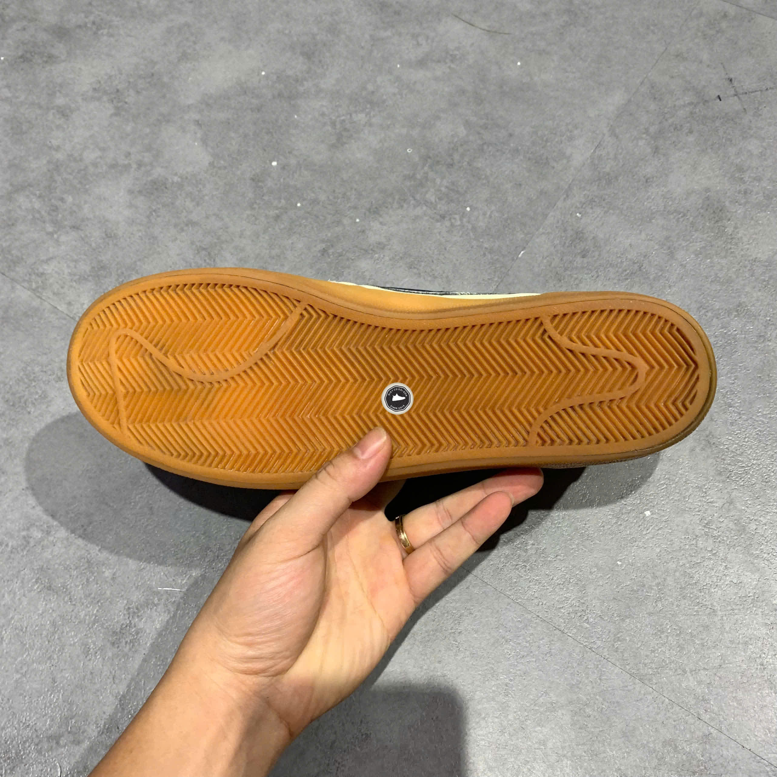 NIKE KILLSHOT 2 'MIDNIGHT NAVY' 432997 107 SIZE 42.5 GIÀY 2HAND CHÍNH HÃNG PVN20586