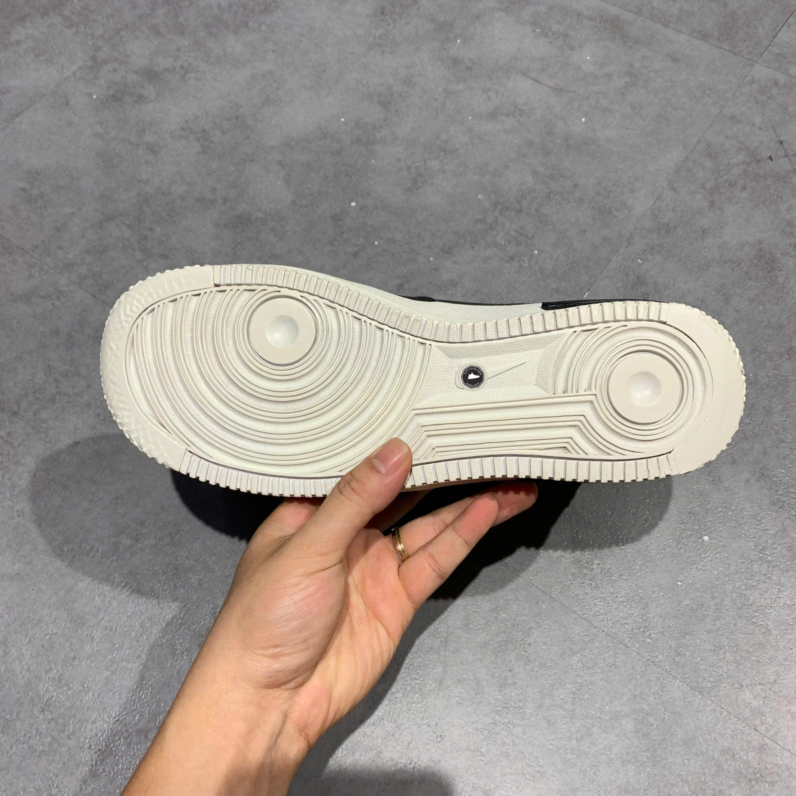 Nike 3M x Air Force 1 React LX 'Anthracite Volt' CT3316 003 SIZE 42 GIÀY 2HAND CHÍNH HÃNG PVN20413