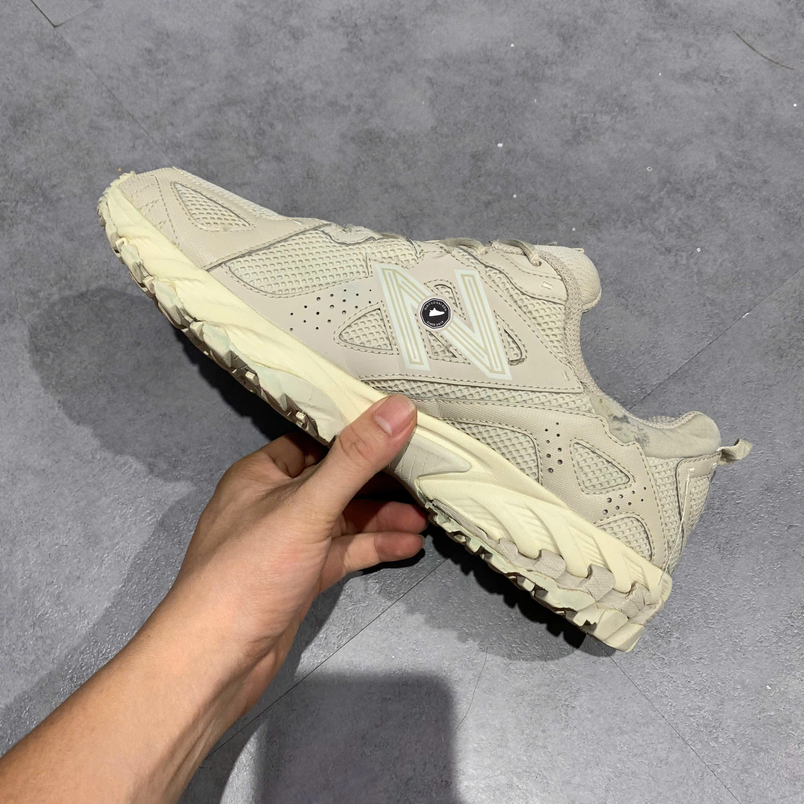 New Balance 610 'Timberwolf Moonbeam' ML610TBC SIZE 42.5 GIÀY 2HAND CHÍNH HÃNG PVN21024