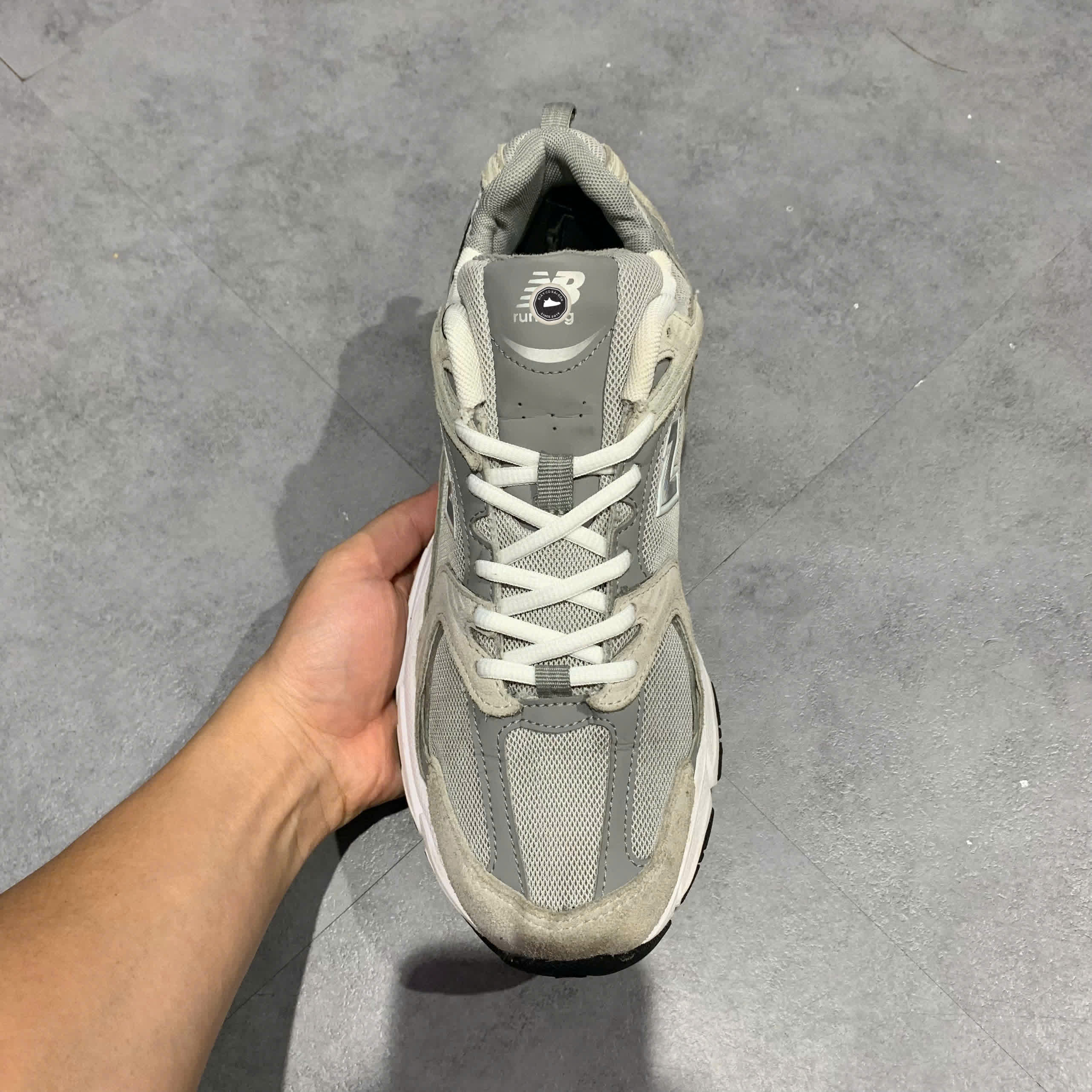 NEW BALANCE 530 'RAINCLOUD' MR530CK SIZE 42 GIÀY 2HAND CHÍNH HÃNG PVN20982