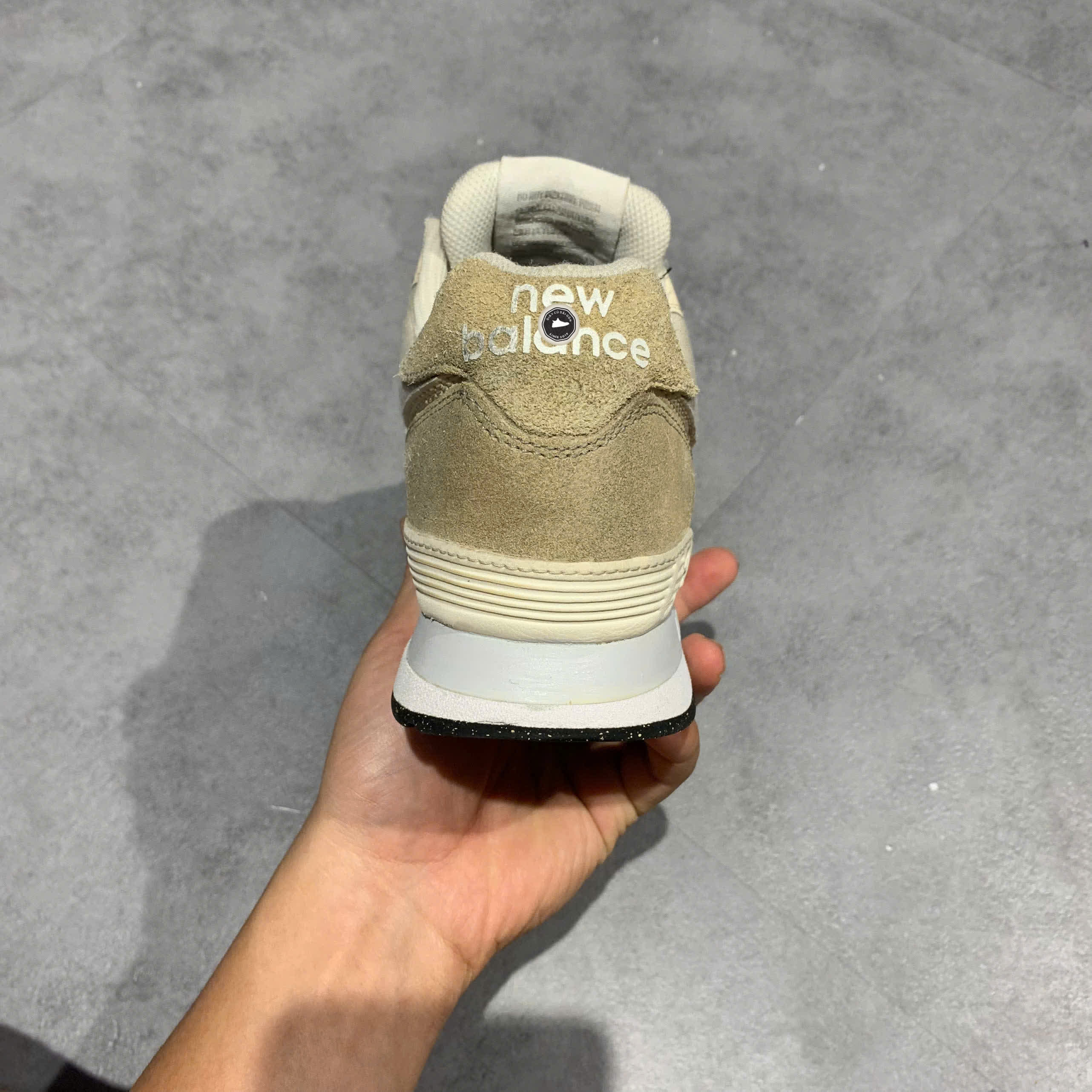 NEW BALANCE 574 'GREY SEA SALT' ML574RD2 SIZE 42 GIÀY 2HAND CHÍNH HÃNG PVN20986