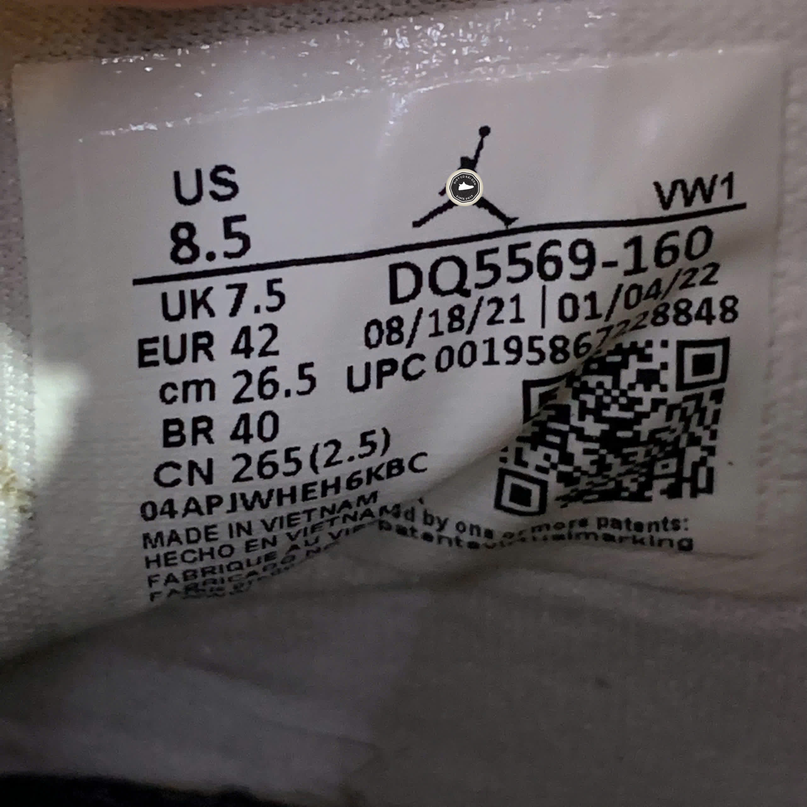 Air Jordan Naruto x Jordan Zion 1 SP PF 'Sage Of The Six Paths' DQ5569 160 SIZE 42 GIÀY 2HAND CHÍNH HÃNG PVN20446