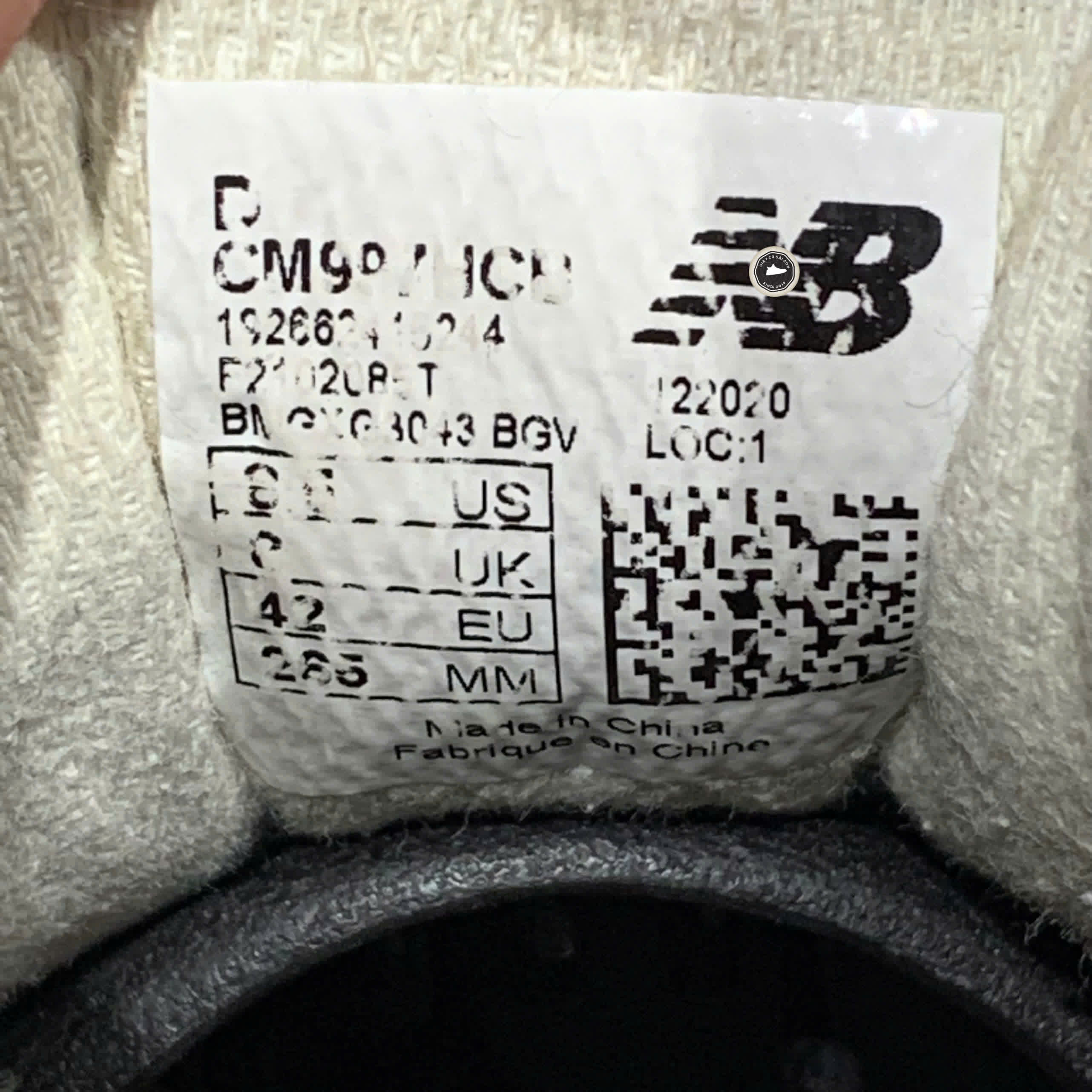 New Balance 997H 'Grey White' CM997HCB SIZE 42 GIÀY 2HAND CHÍNH HÃNG PVN21034