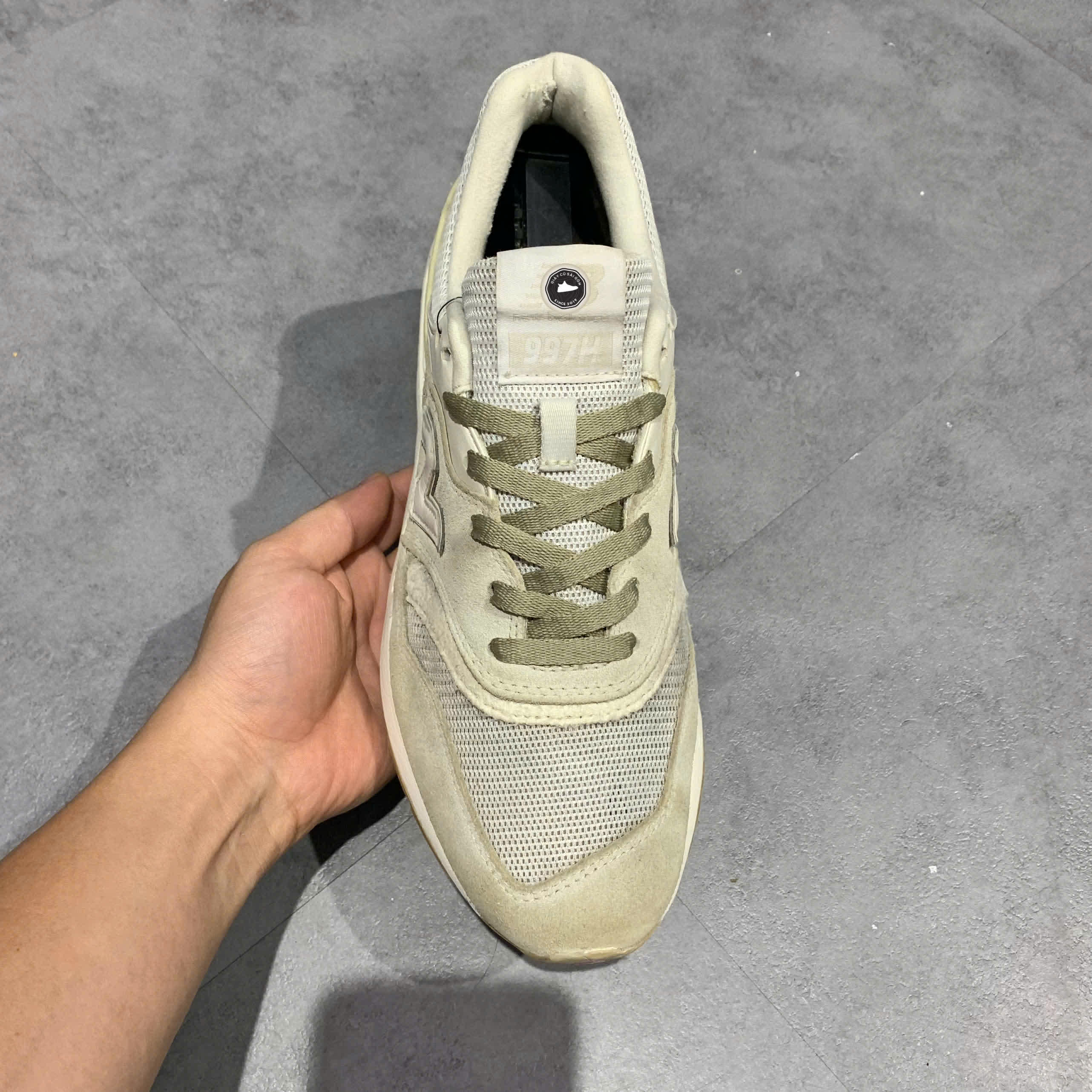 New Balance 997H 'Grey White' CM997HCB SIZE 42 GIÀY 2HAND CHÍNH HÃNG PVN21034