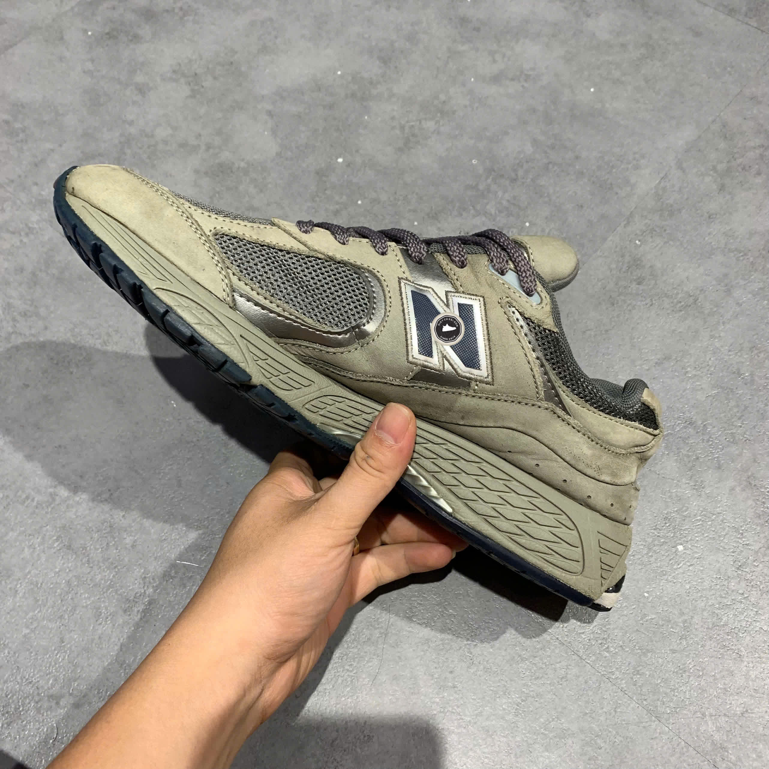 New Balance 2002R OG 'Light Grey' ML2002RA SIZE 44 GIÀY 2HAND CHÍNH HÃNG PVN21037