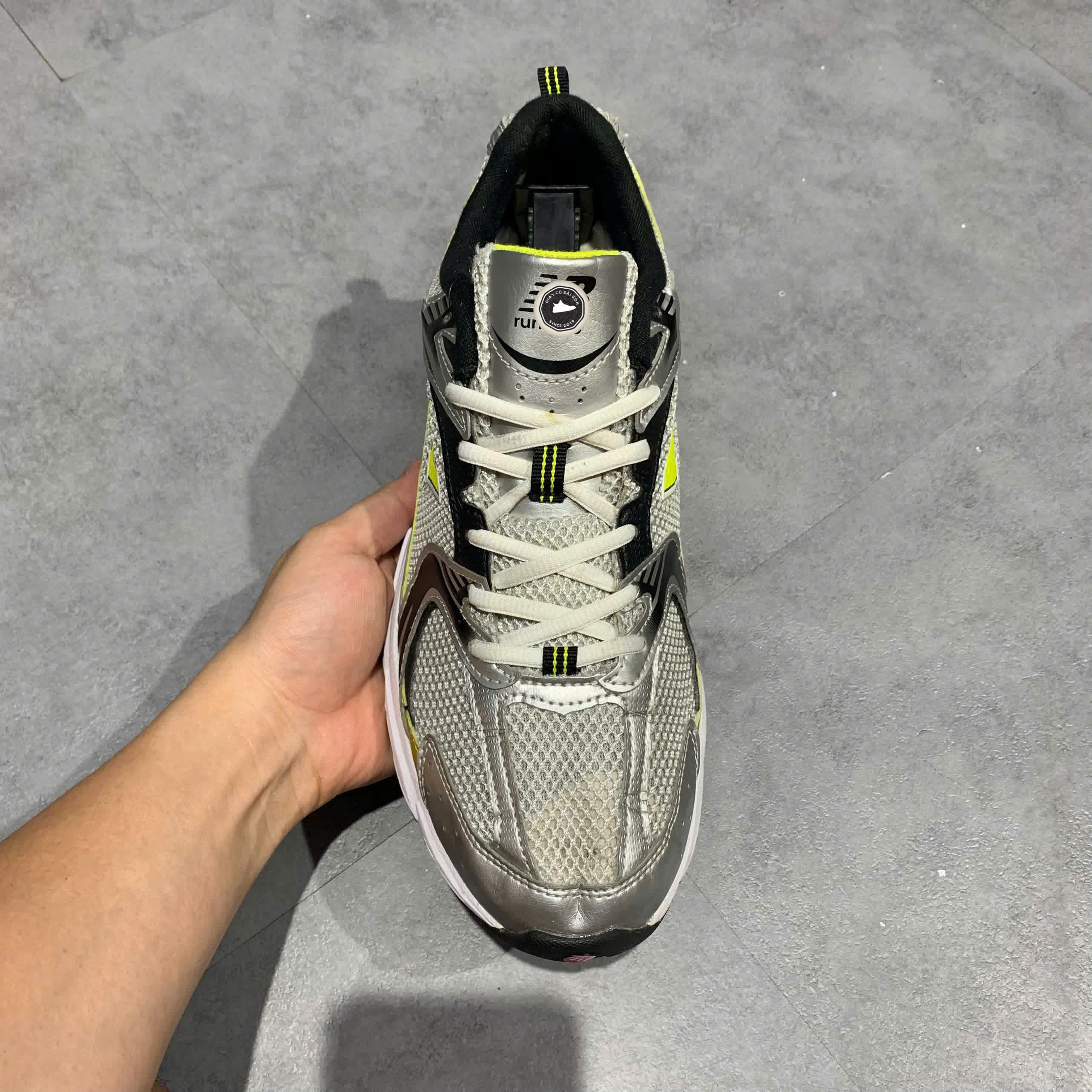 New Balance 530 Silver Yellow MR530SC SIZE 44 GIÀY 2HAND CHÍNH HÃNG PVN21049