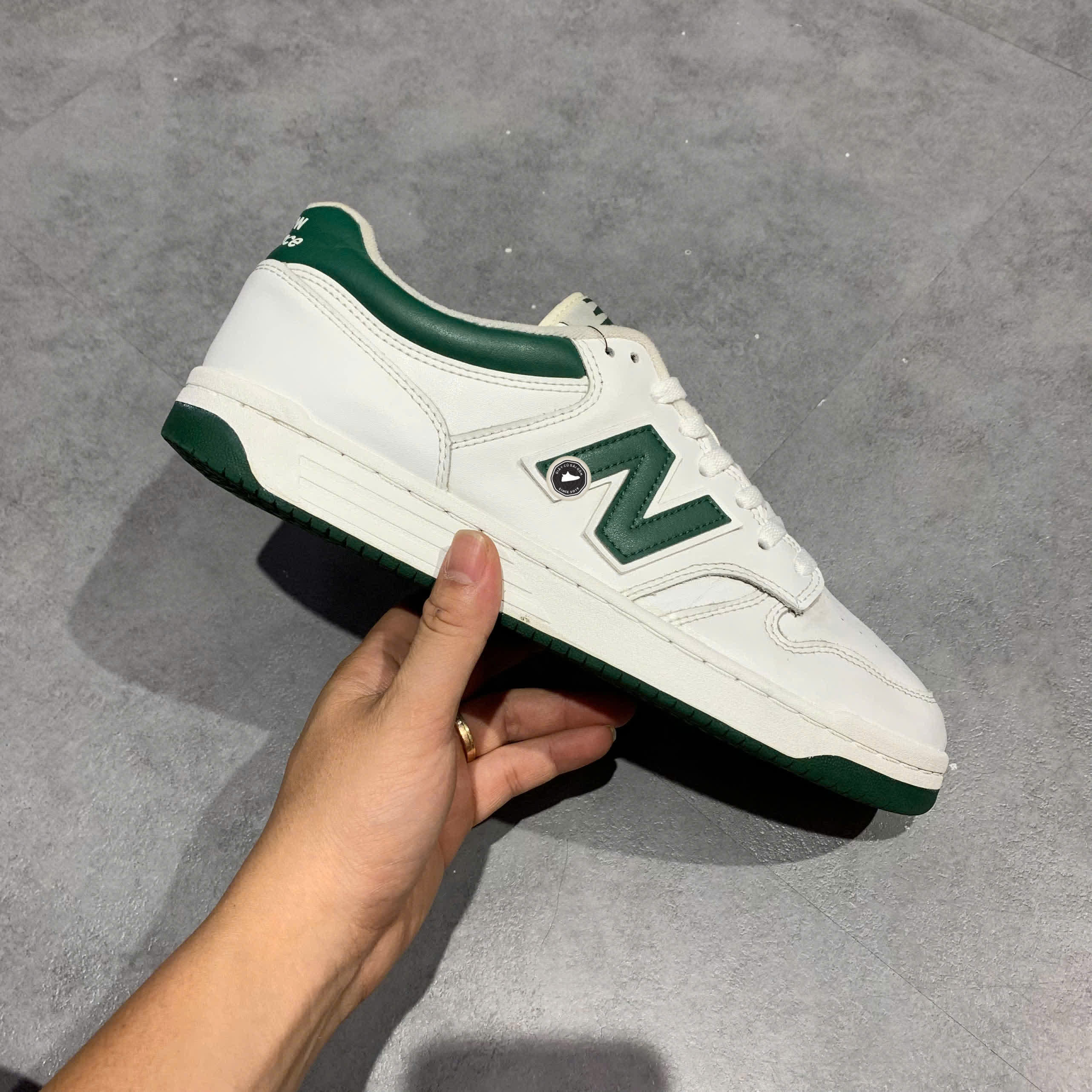 New Balance 480 'White Timberwolf' BB480LGT SIZE 44.5 GIÀY 2HAND CHÍNH HÃNG PVN21008