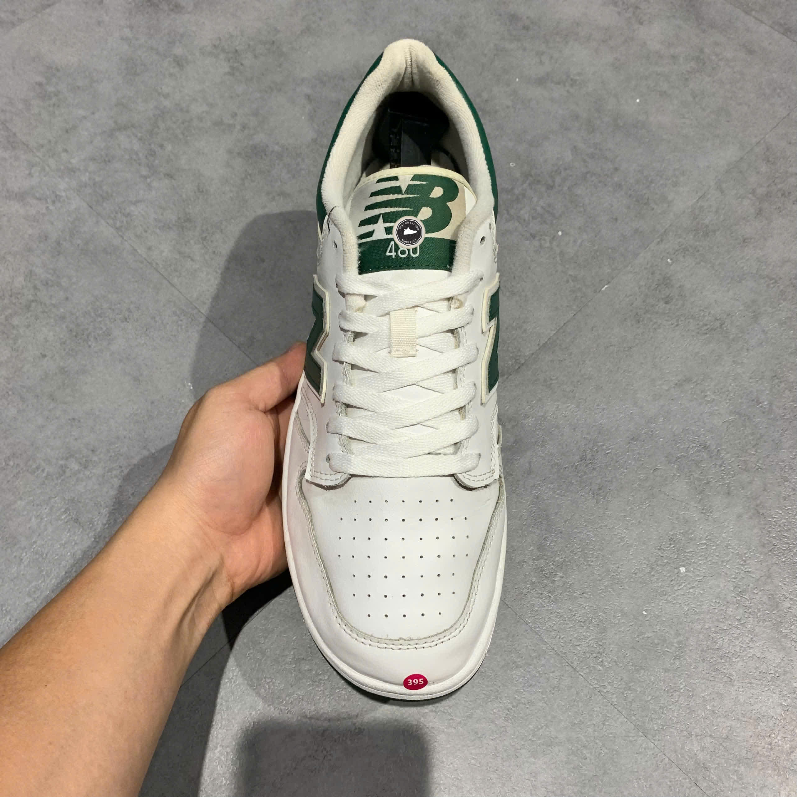 New Balance 480 'White Timberwolf' BB480LGT SIZE 44.5 GIÀY 2HAND CHÍNH HÃNG PVN21008